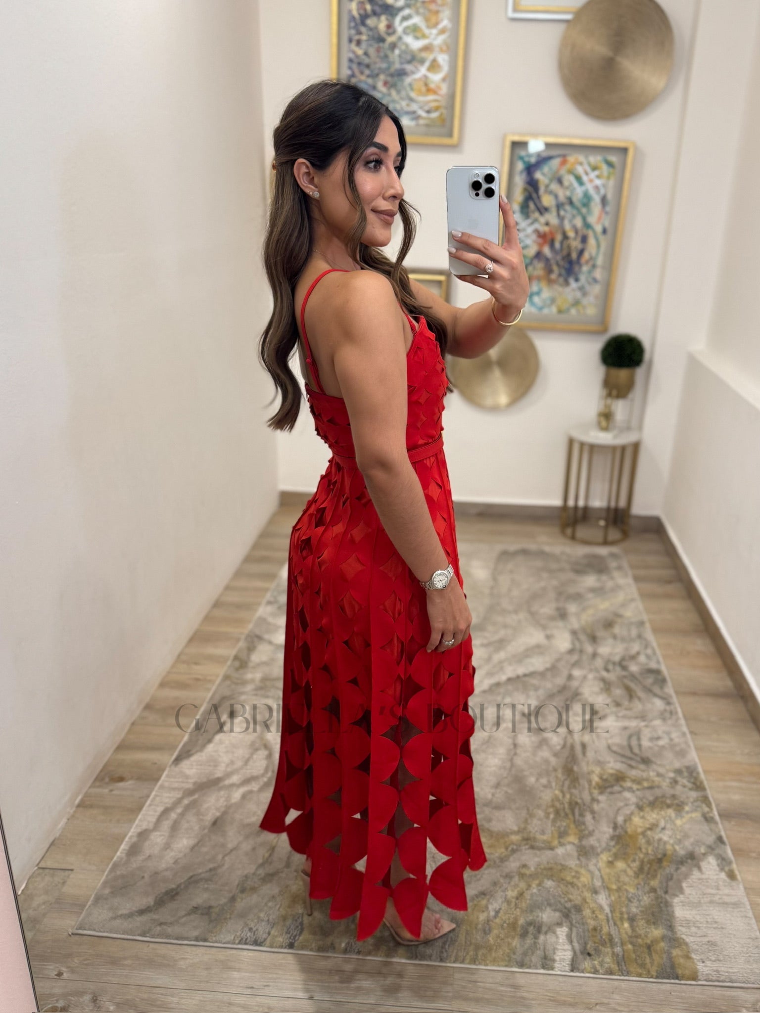 VESTIDO ROJO