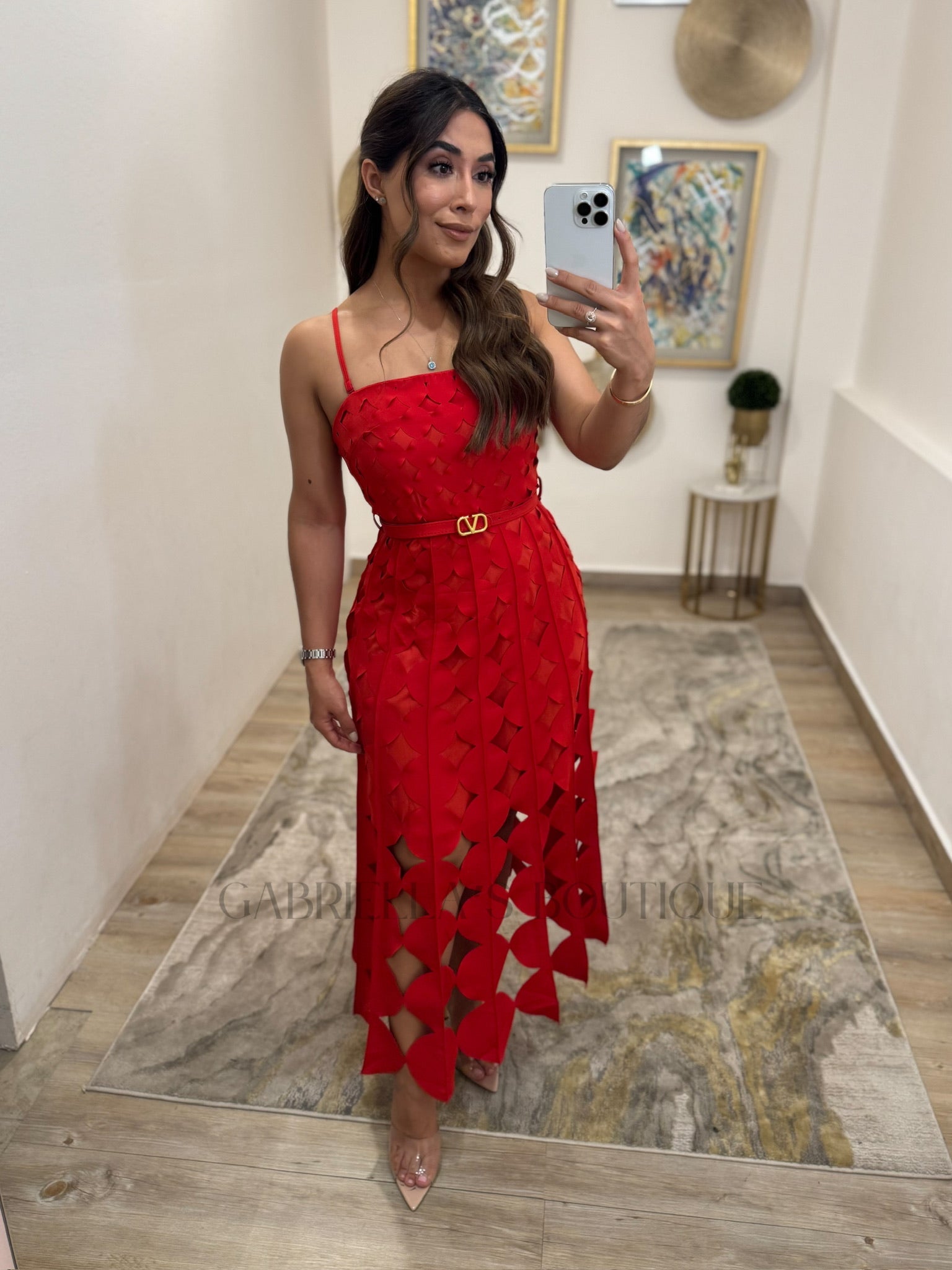 VESTIDO ROJO