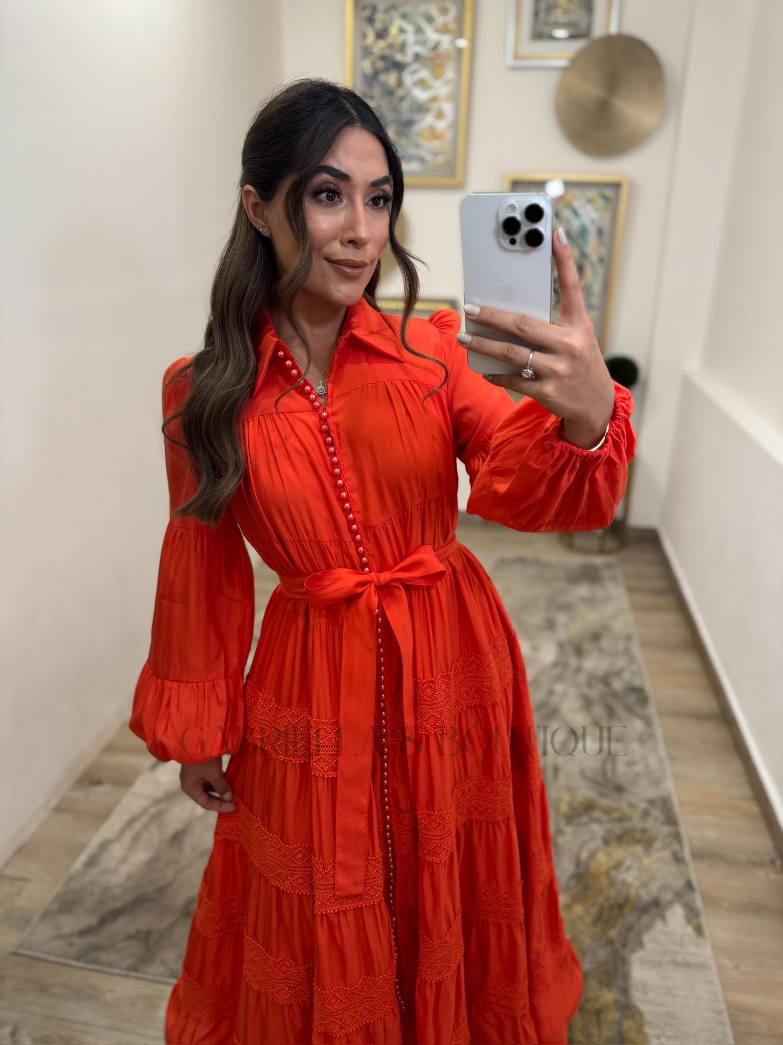 VESTIDO ROJO