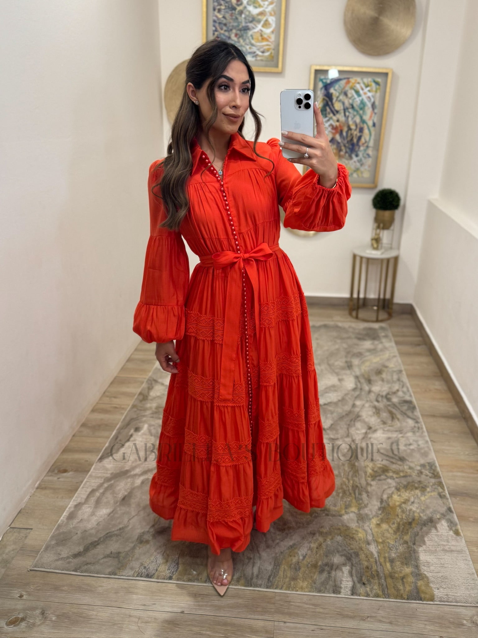 VESTIDO ROJO