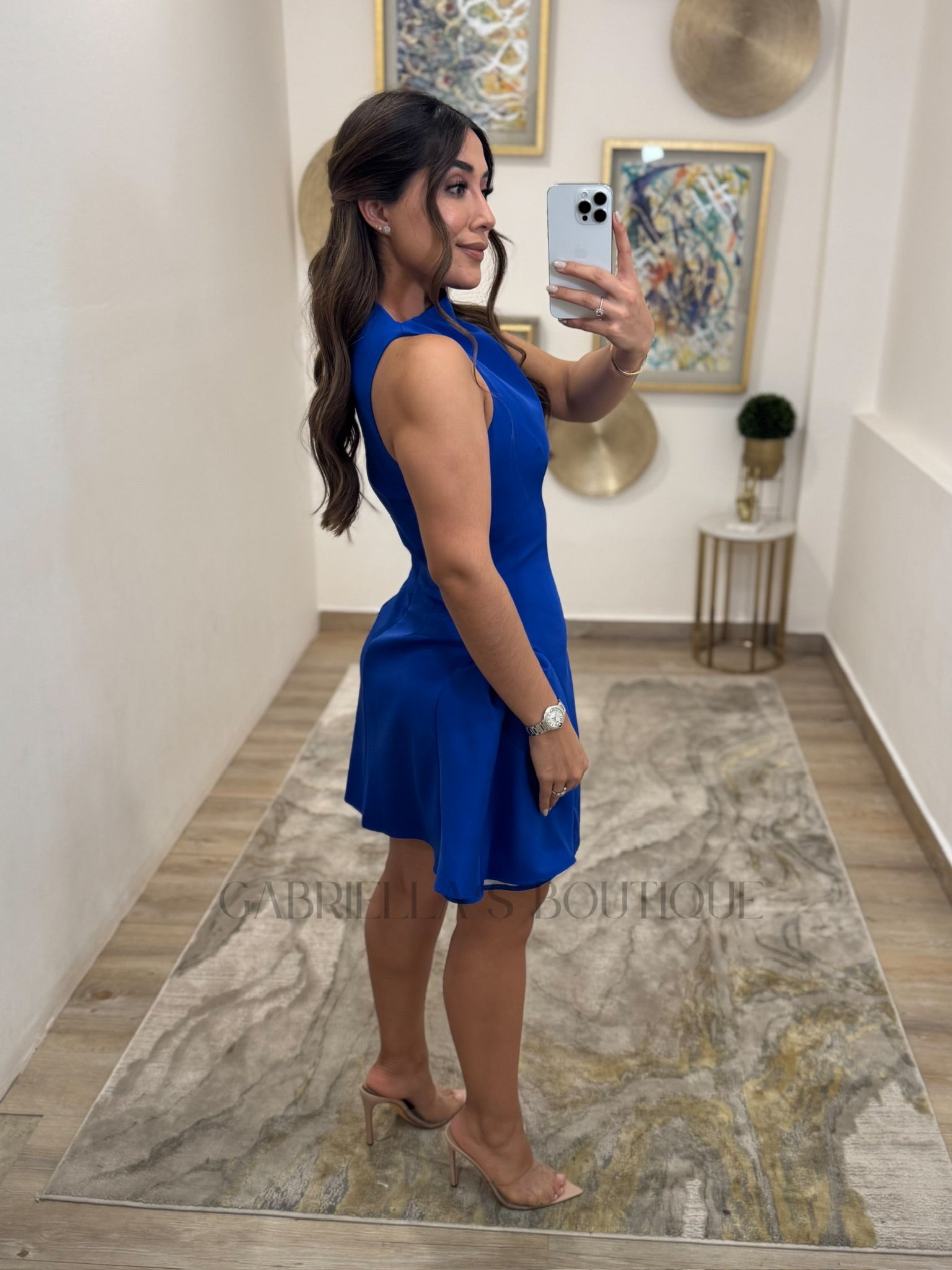VESTIDO AZUL