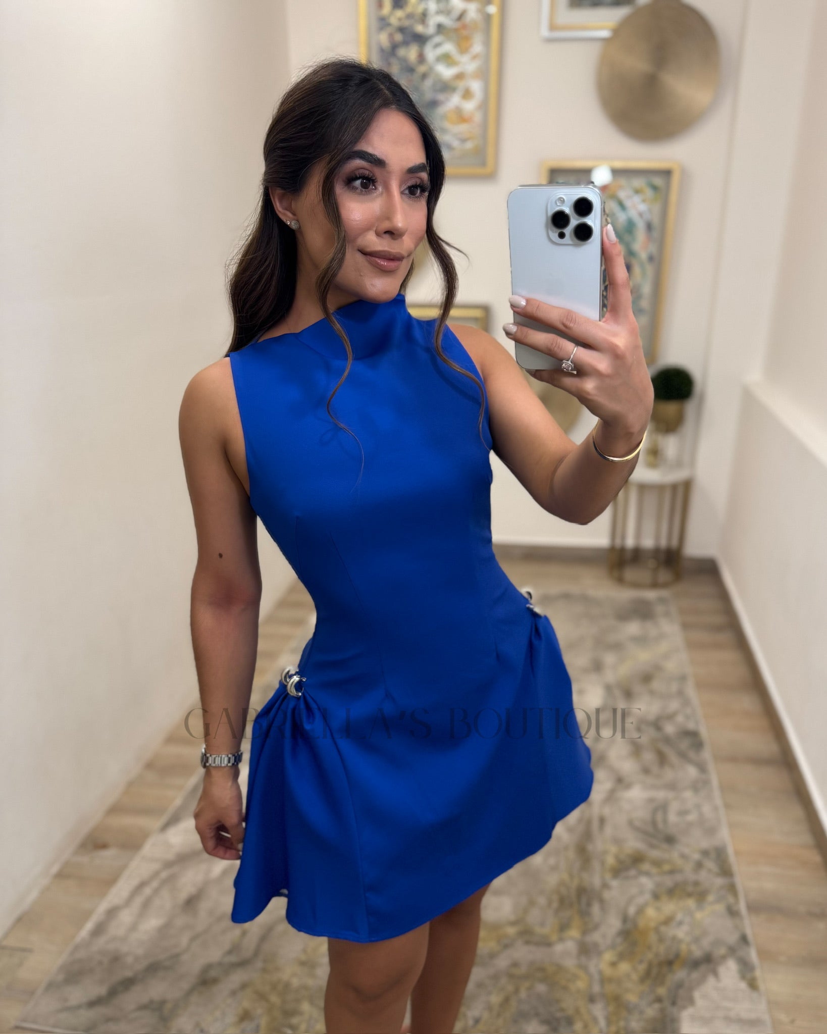 VESTIDO AZUL
