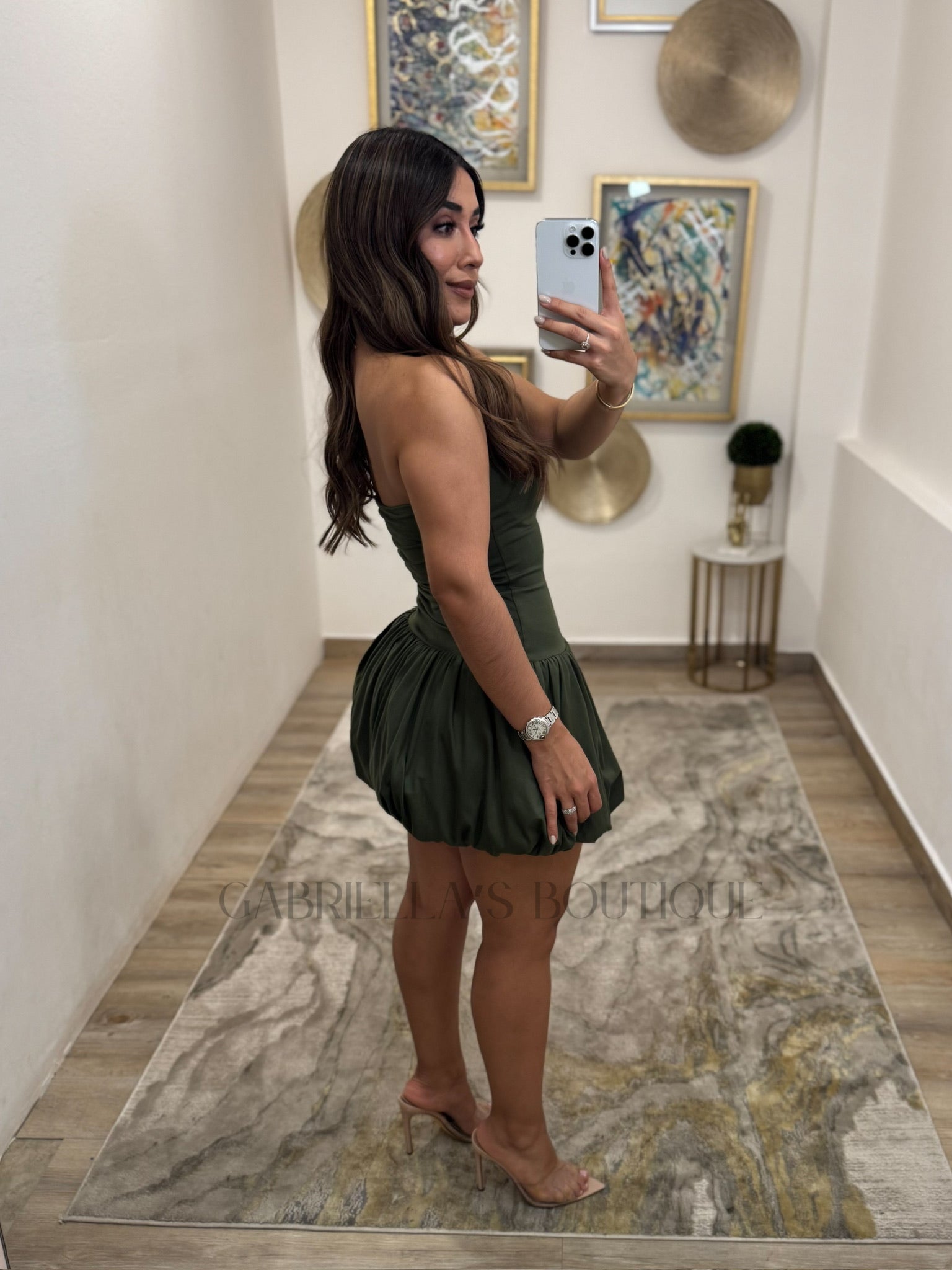 VESTIDO VERDE