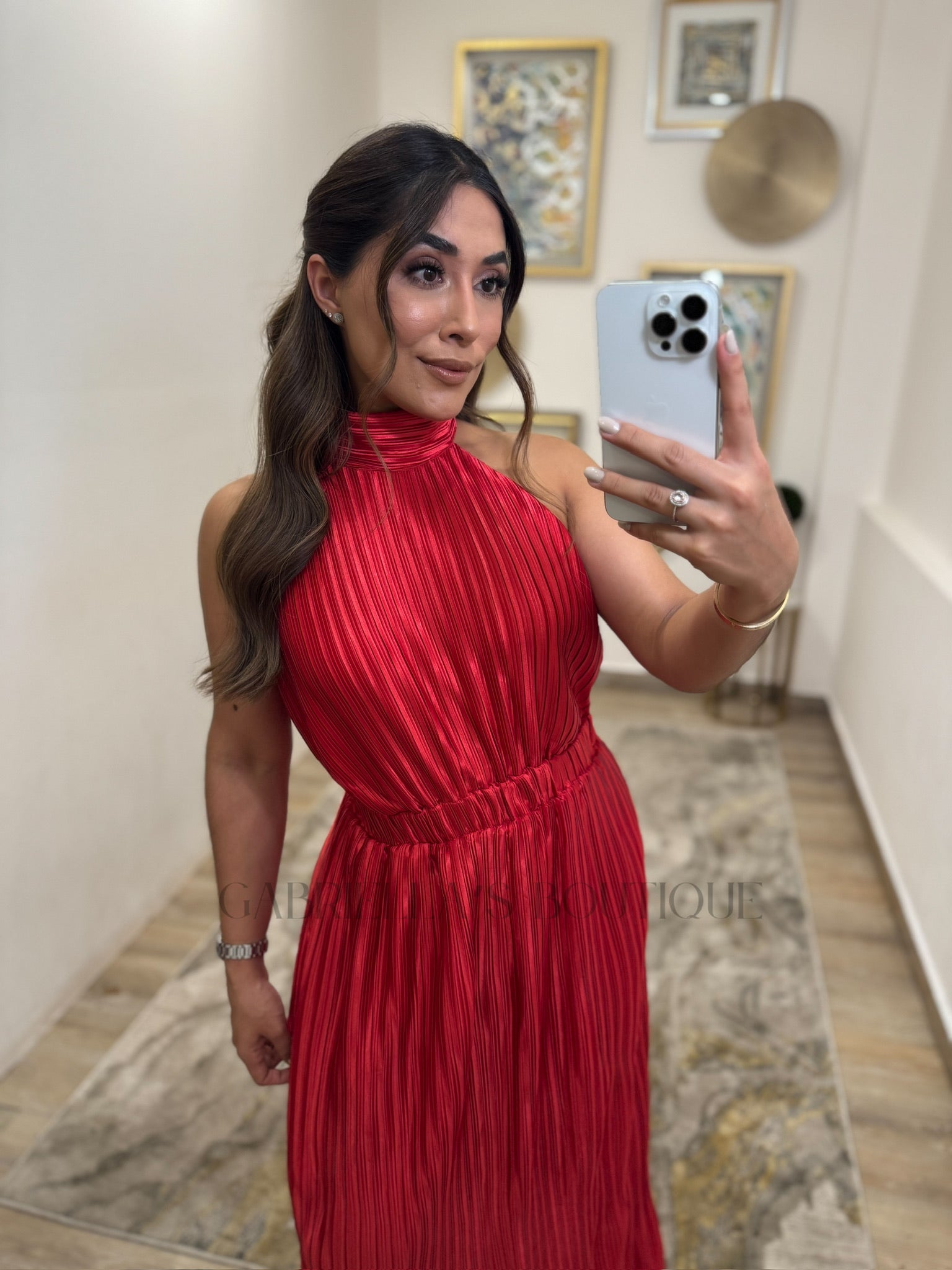 VESTIDO ROJO