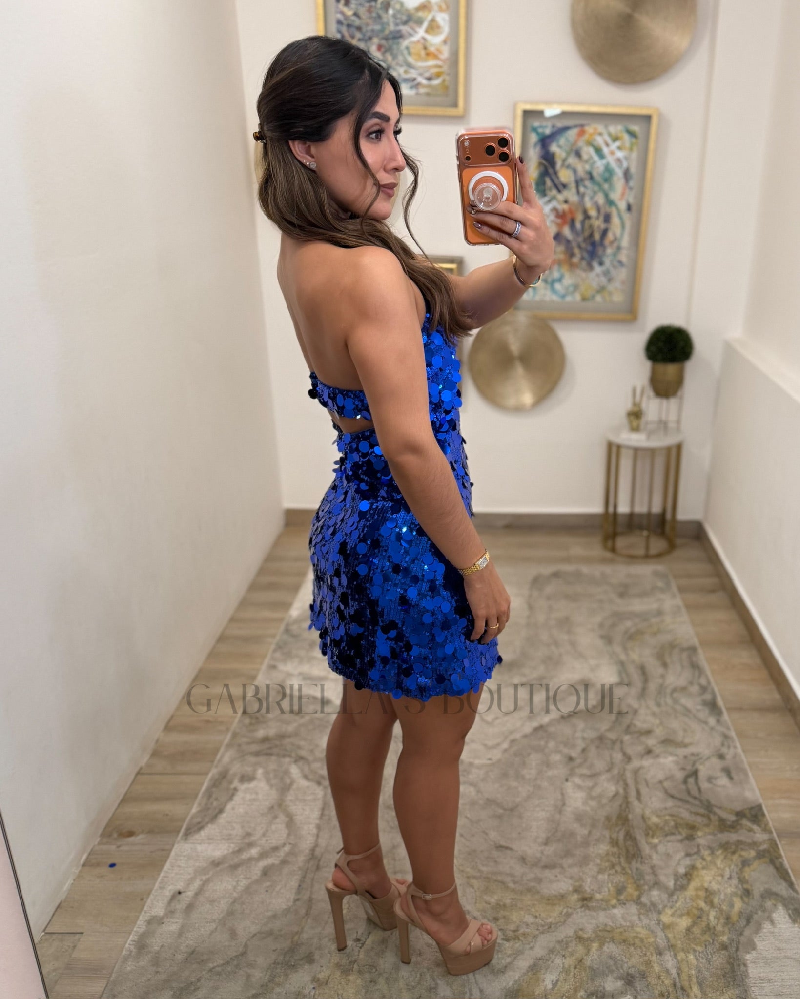 VESTIDO AZUL