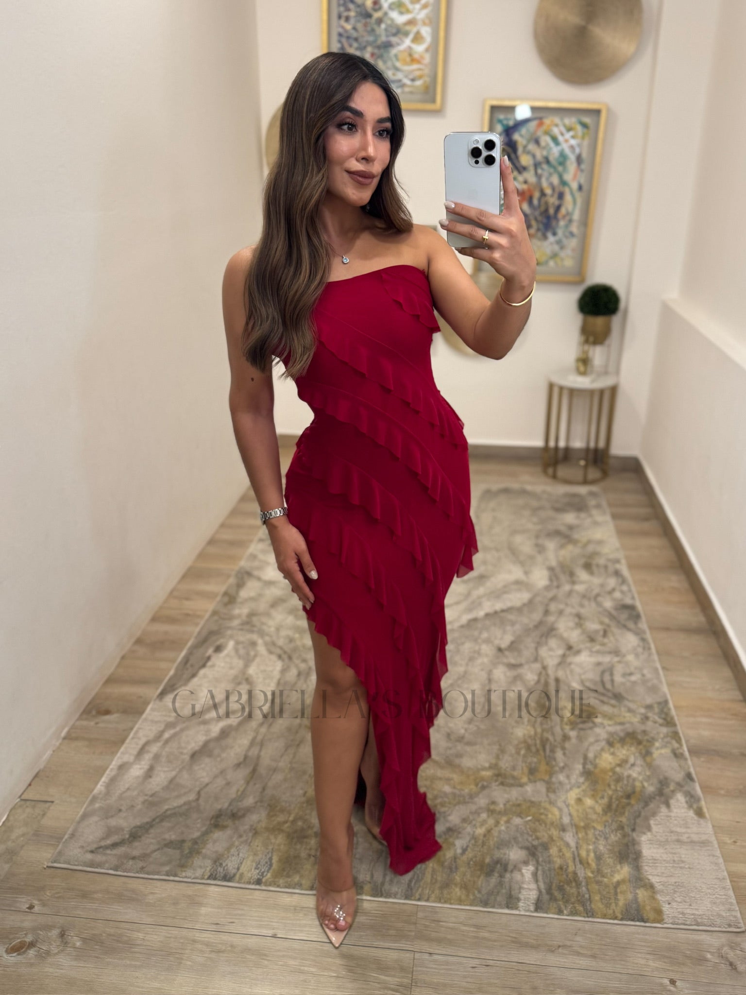 VESTIDO ROJO