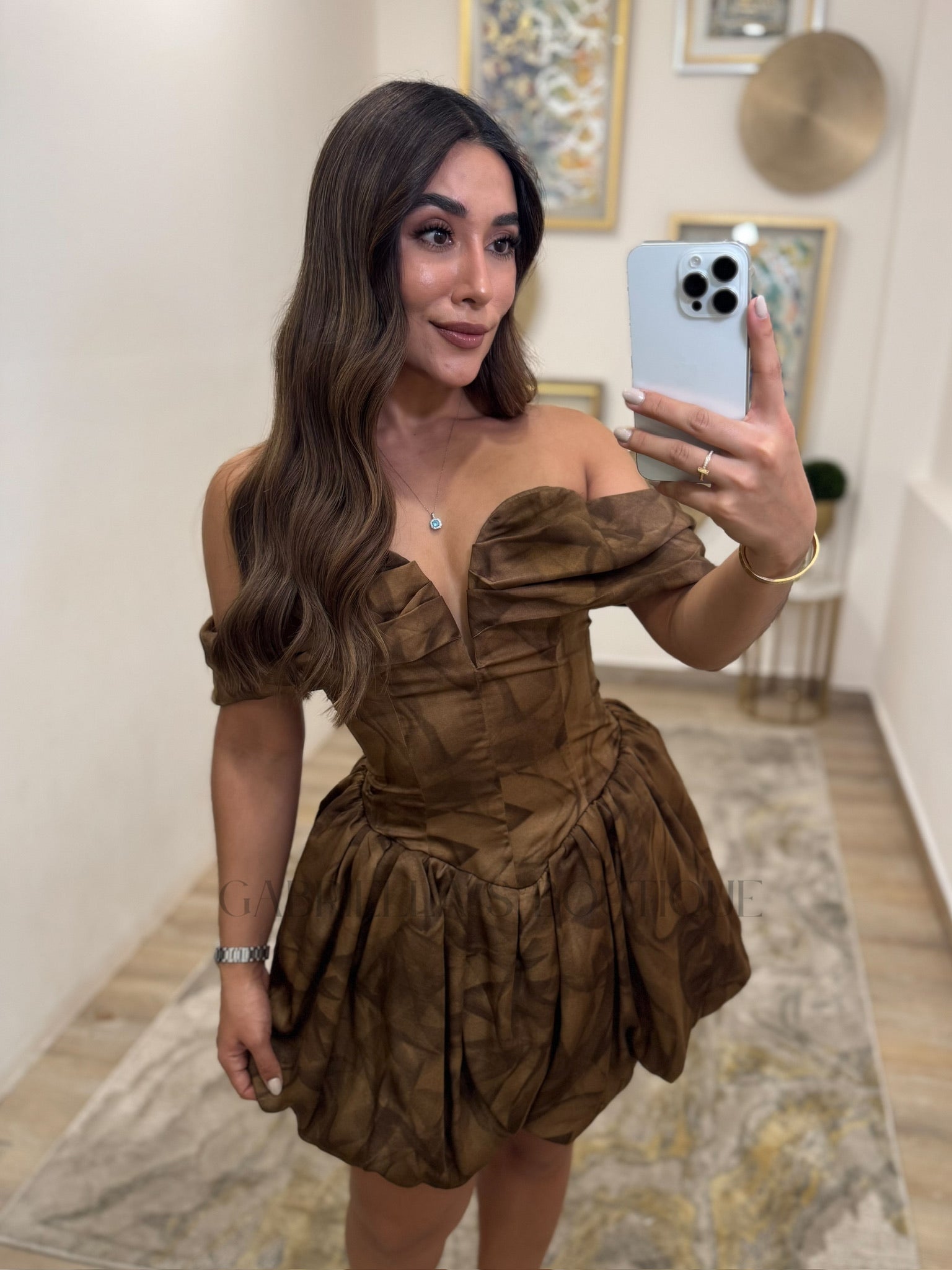 VESTIDO CAFE