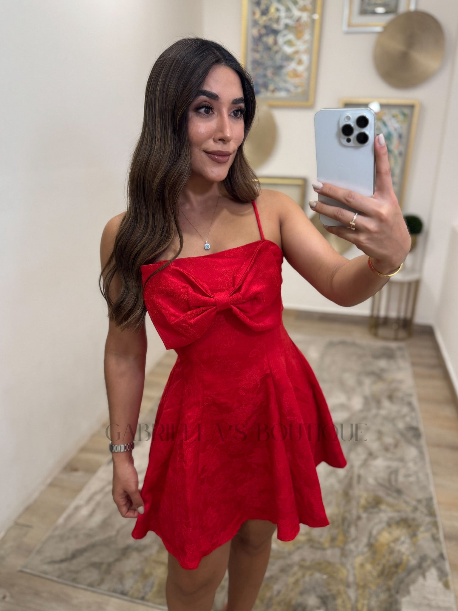 VESTIDO ROJO