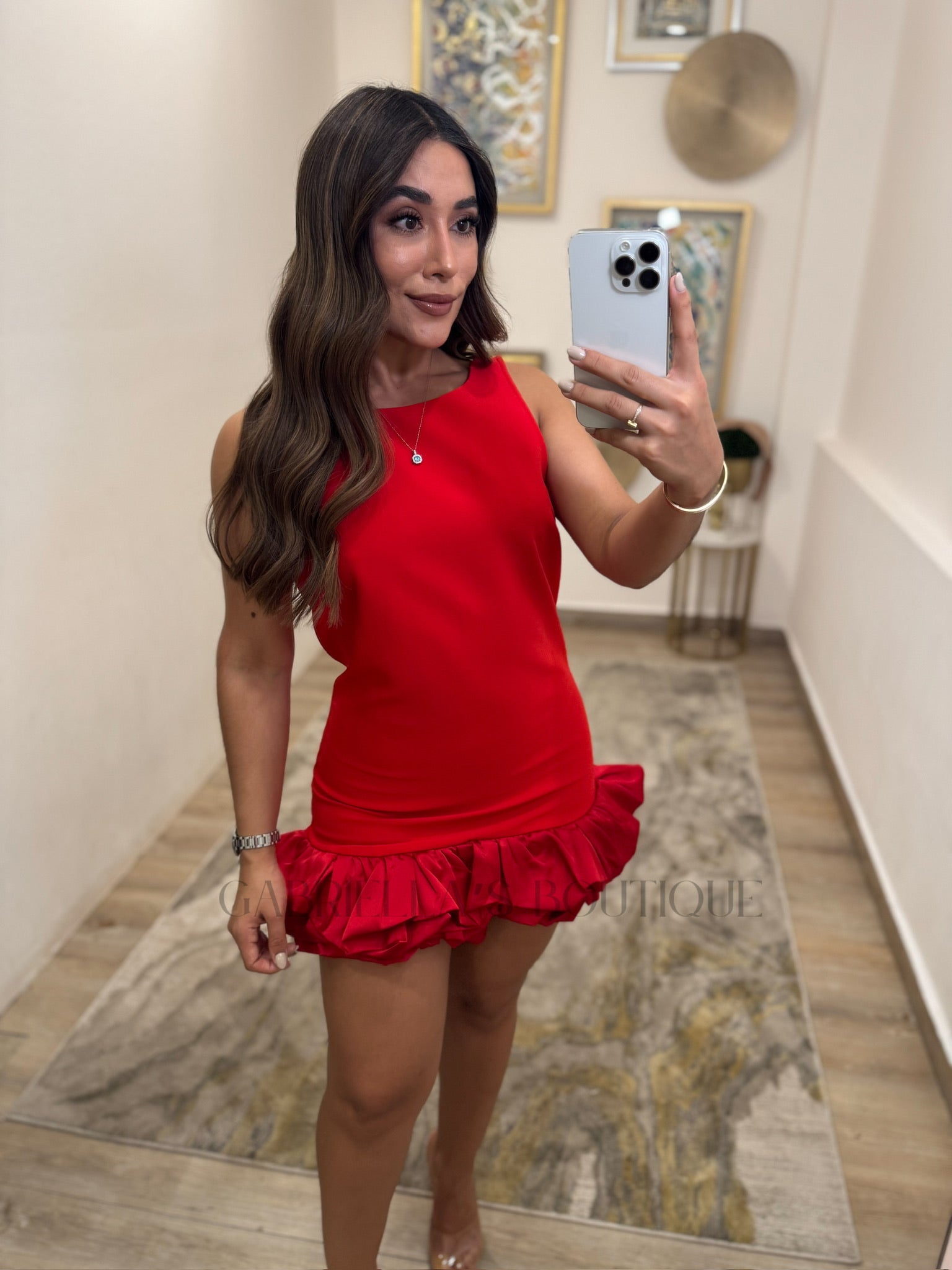VESTIDO ROJO