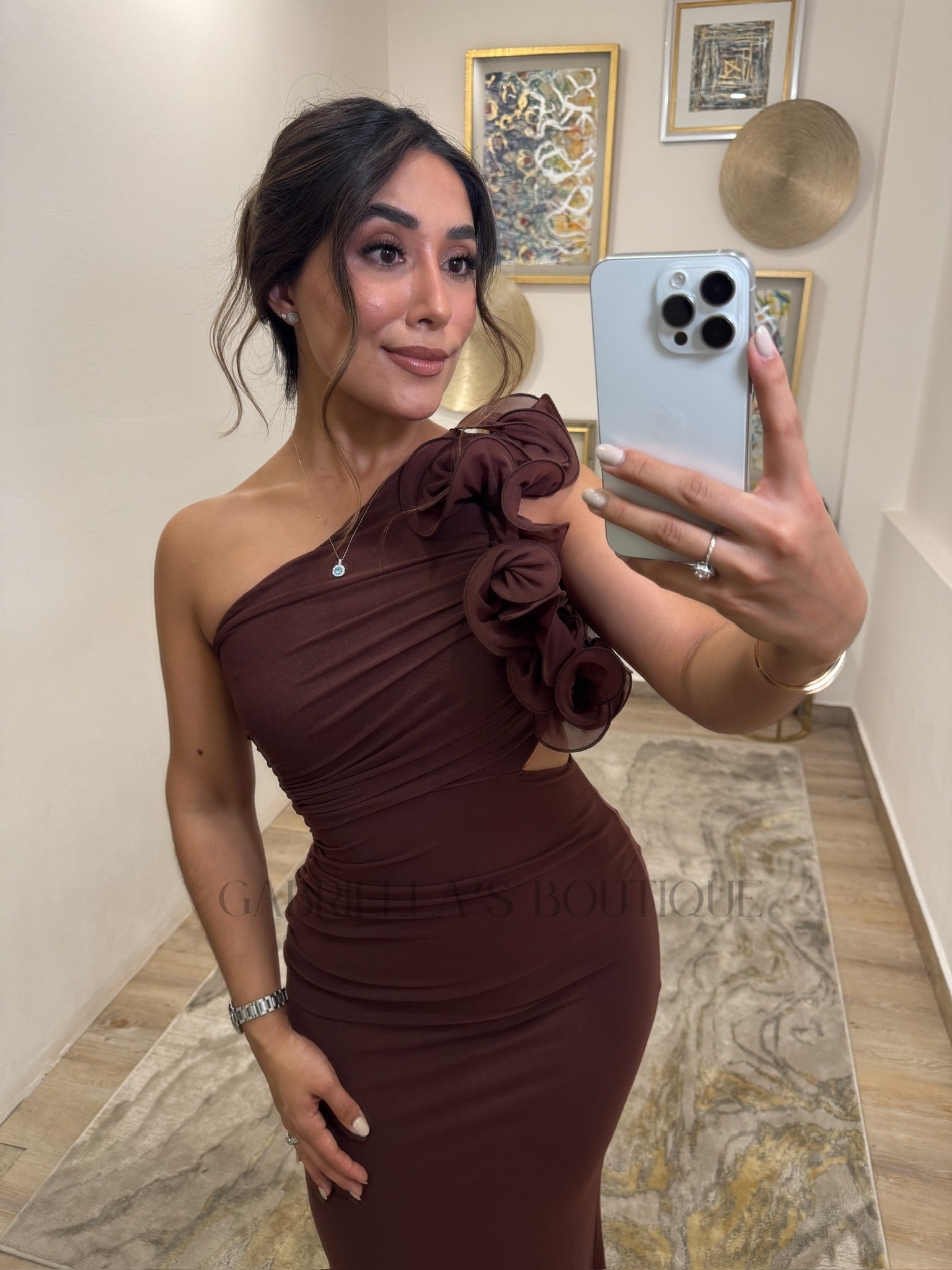 VESTIDO CAFÉ