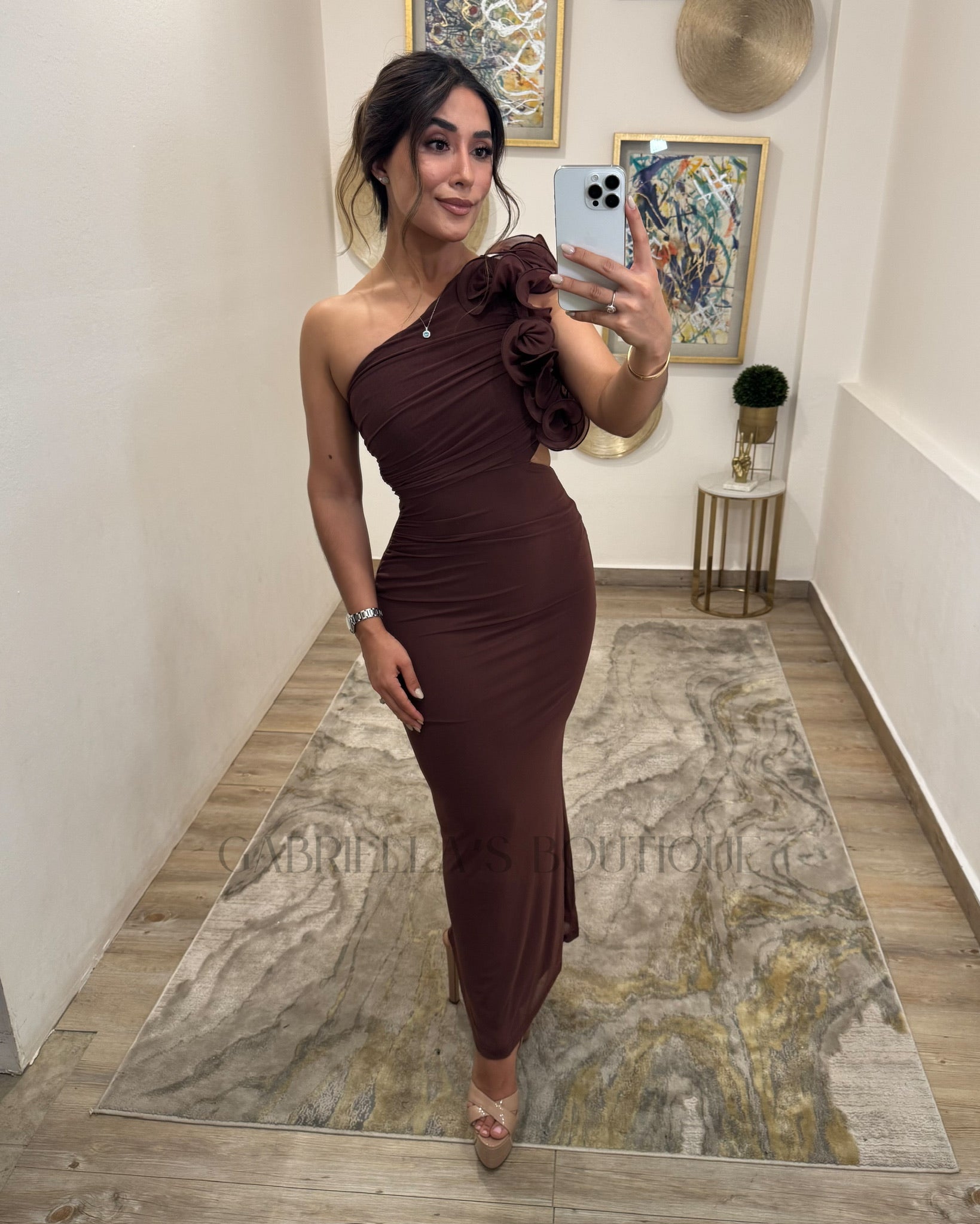 VESTIDO CAFÉ