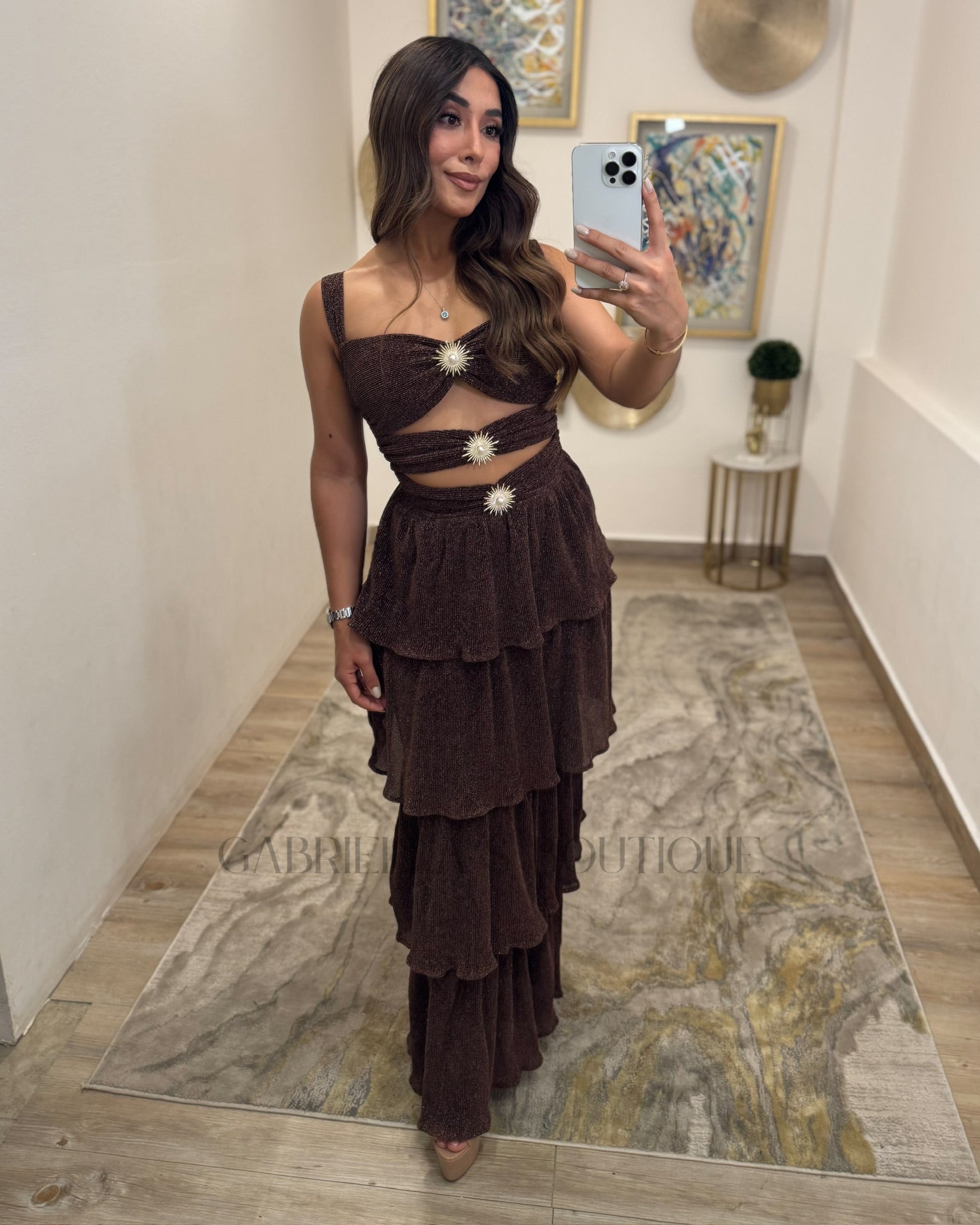 VESTIDO CAFÉ