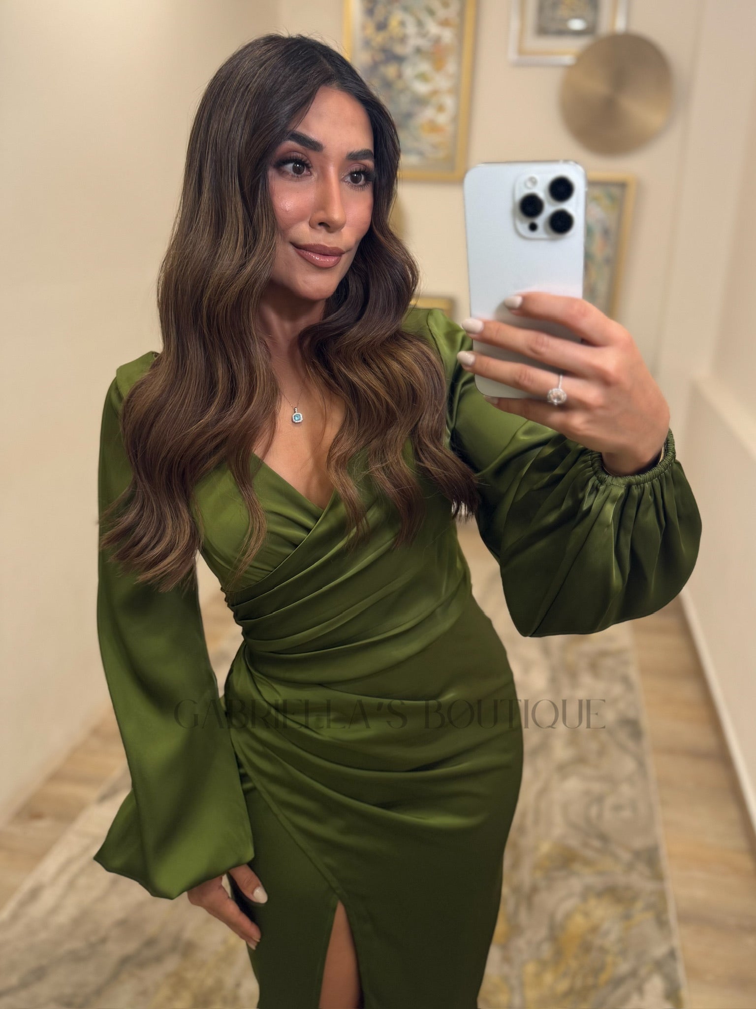VESTIDO VERDE