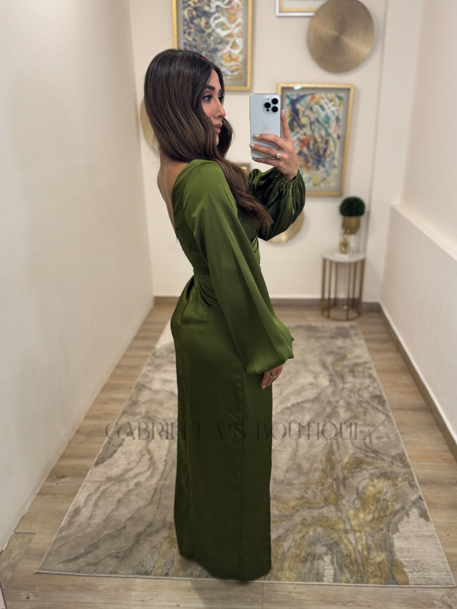 VESTIDO VERDE