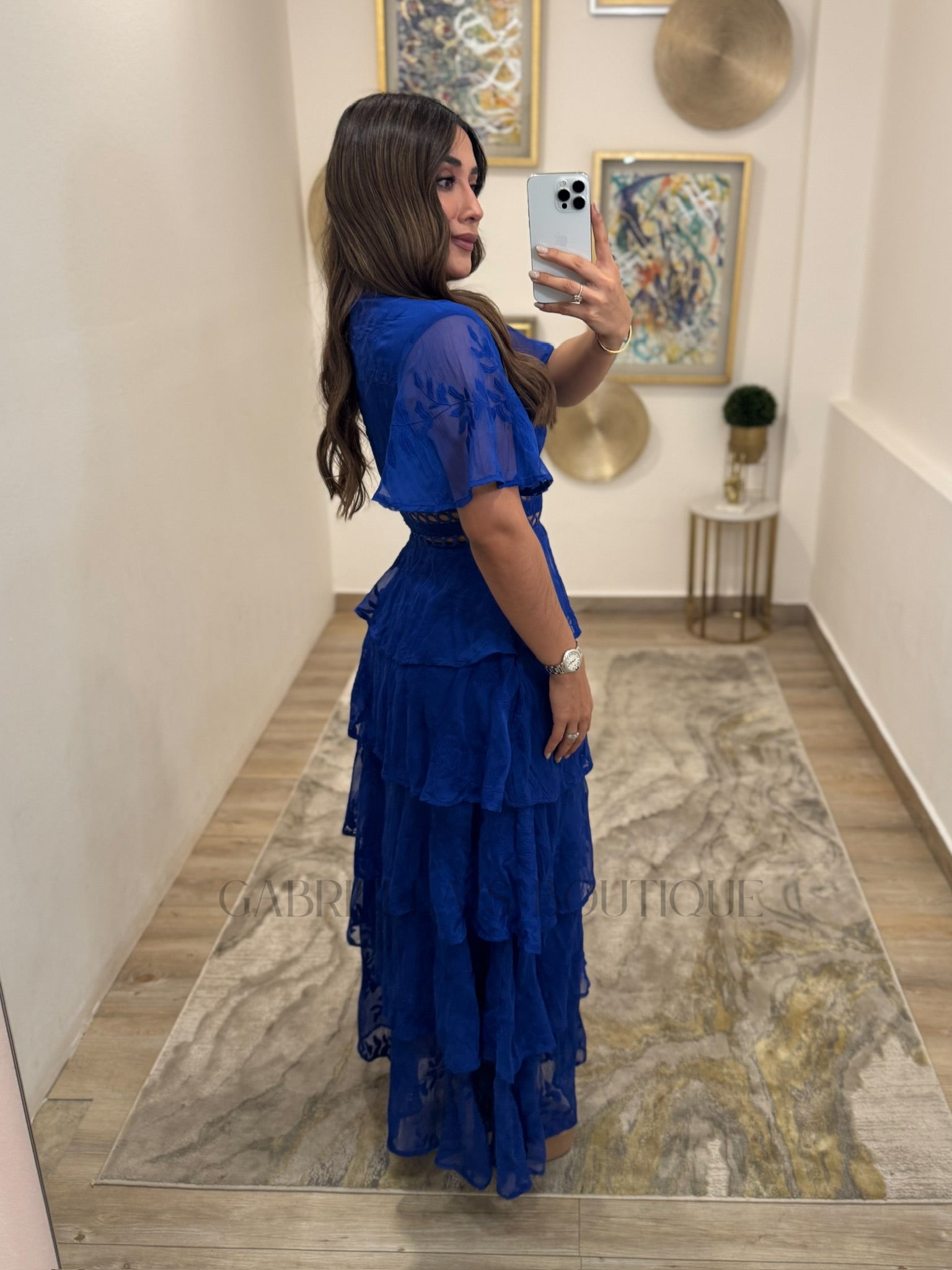 VESTIDO AZUL REY