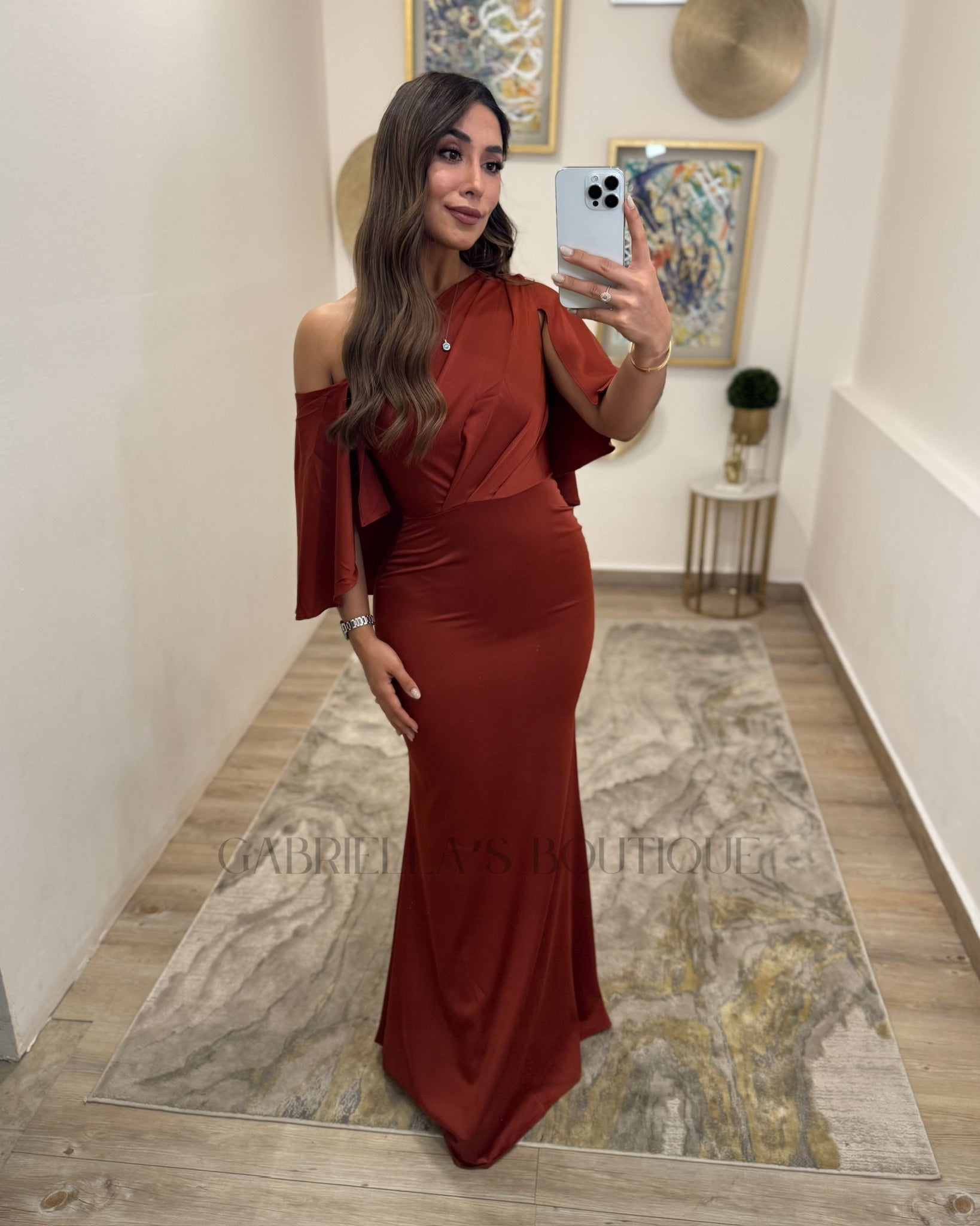 VESTIDO TERRACOTA