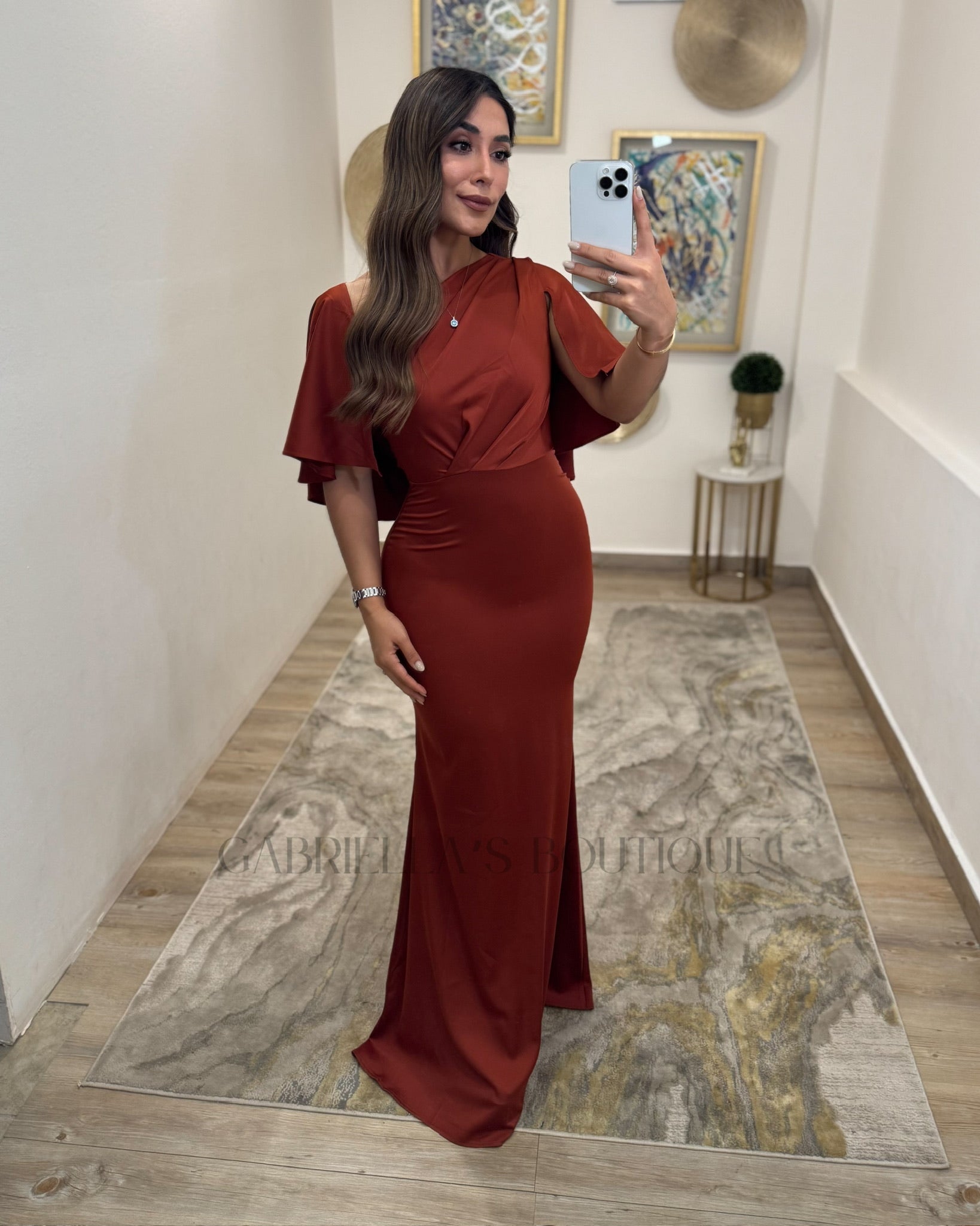 VESTIDO TERRACOTA