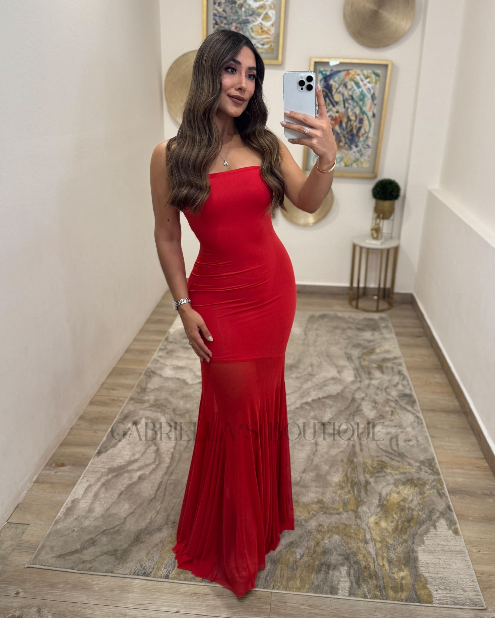 VESTIDO ROJO