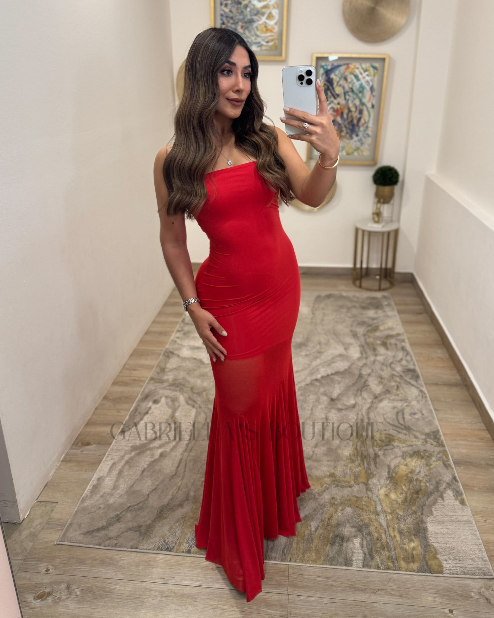 VESTIDO ROJO