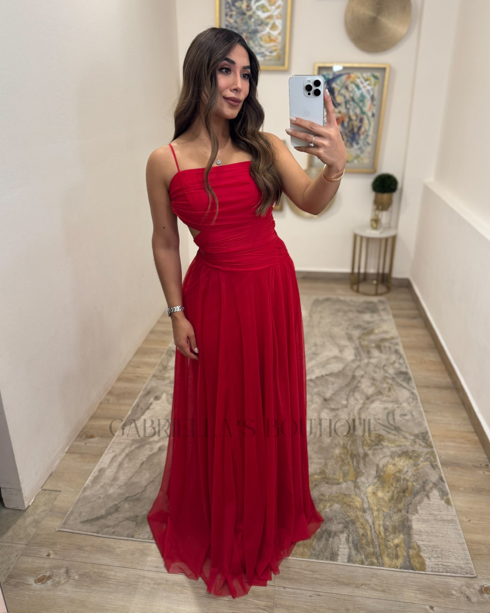 VESTIDO ROJO