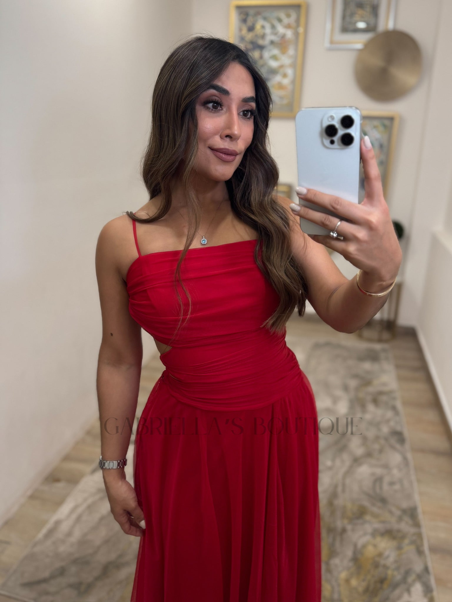 VESTIDO ROJO