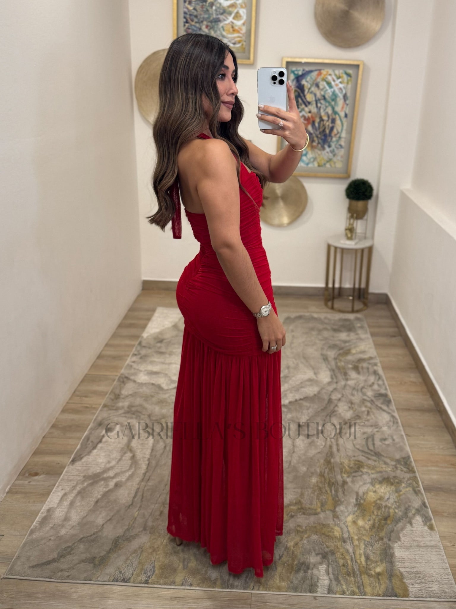 VESTIDO ROJO