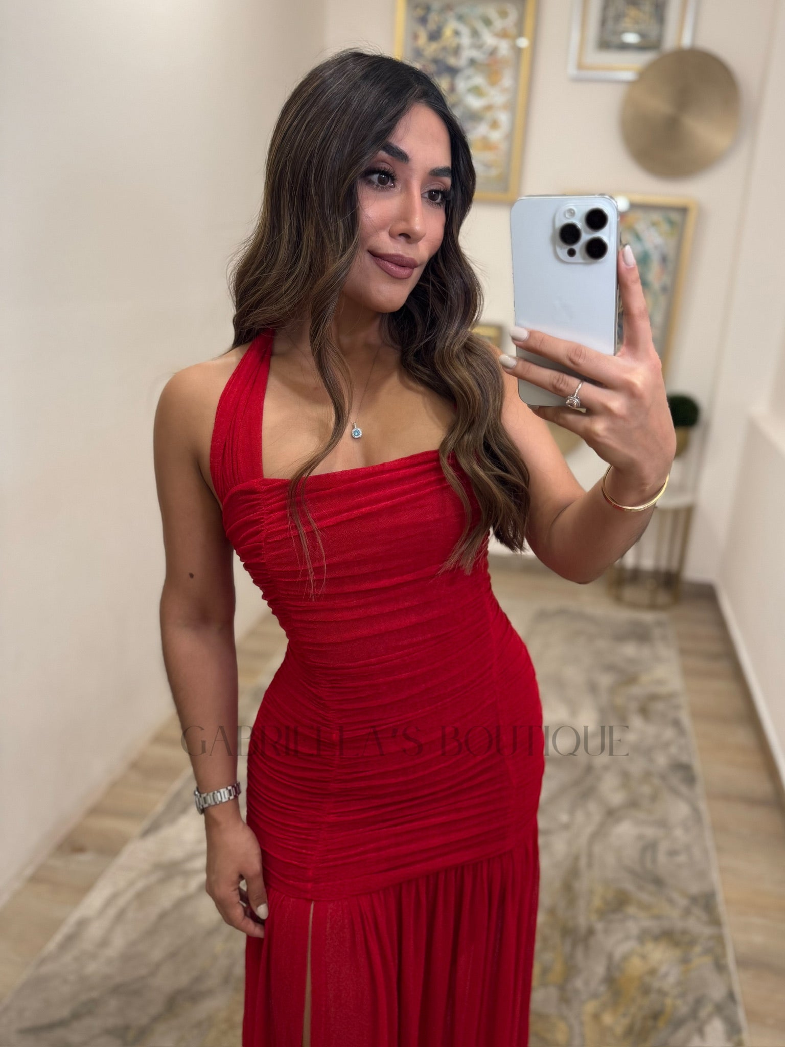 VESTIDO ROJO