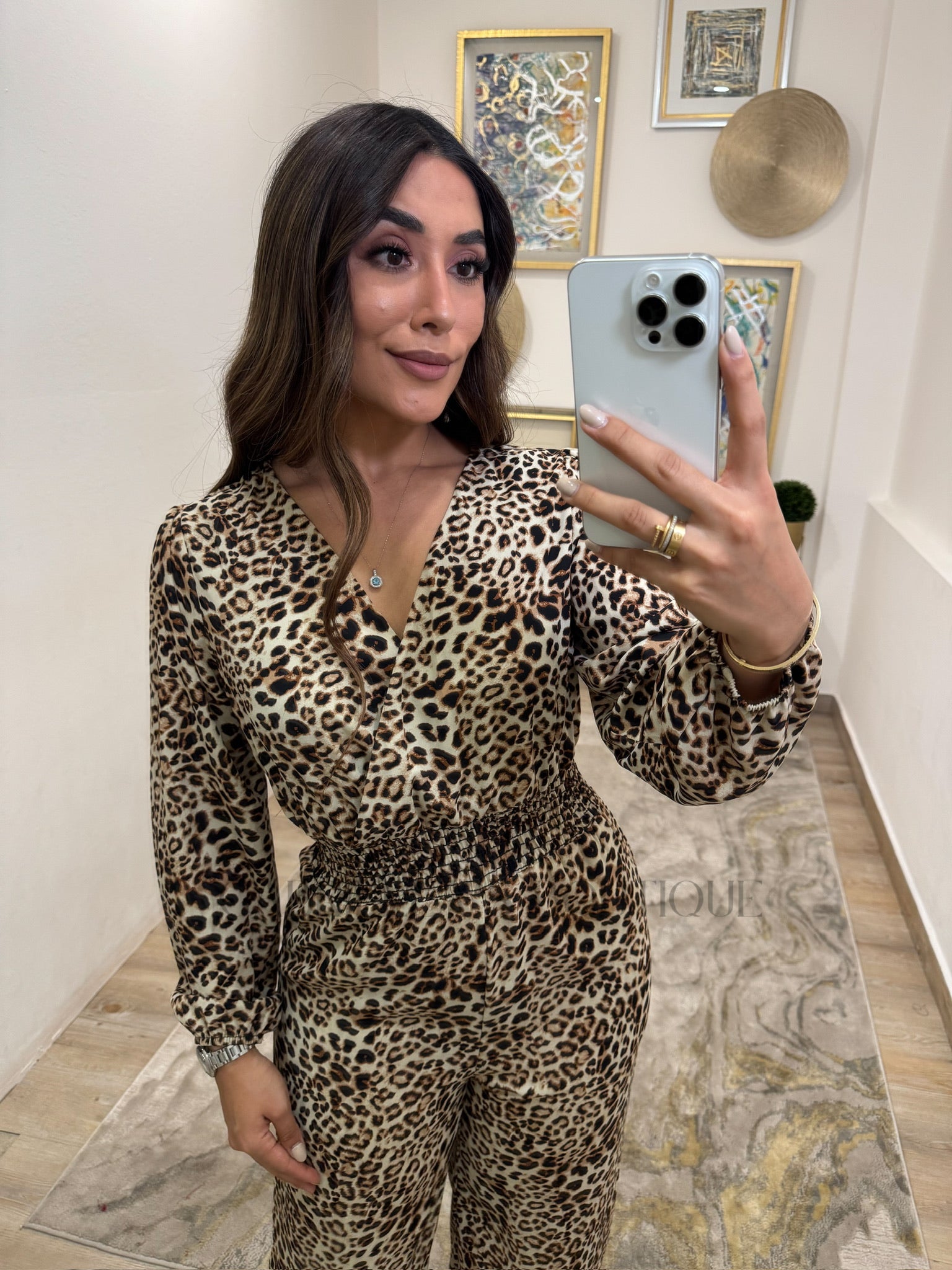 PALAZZO ANIMAL PRINT