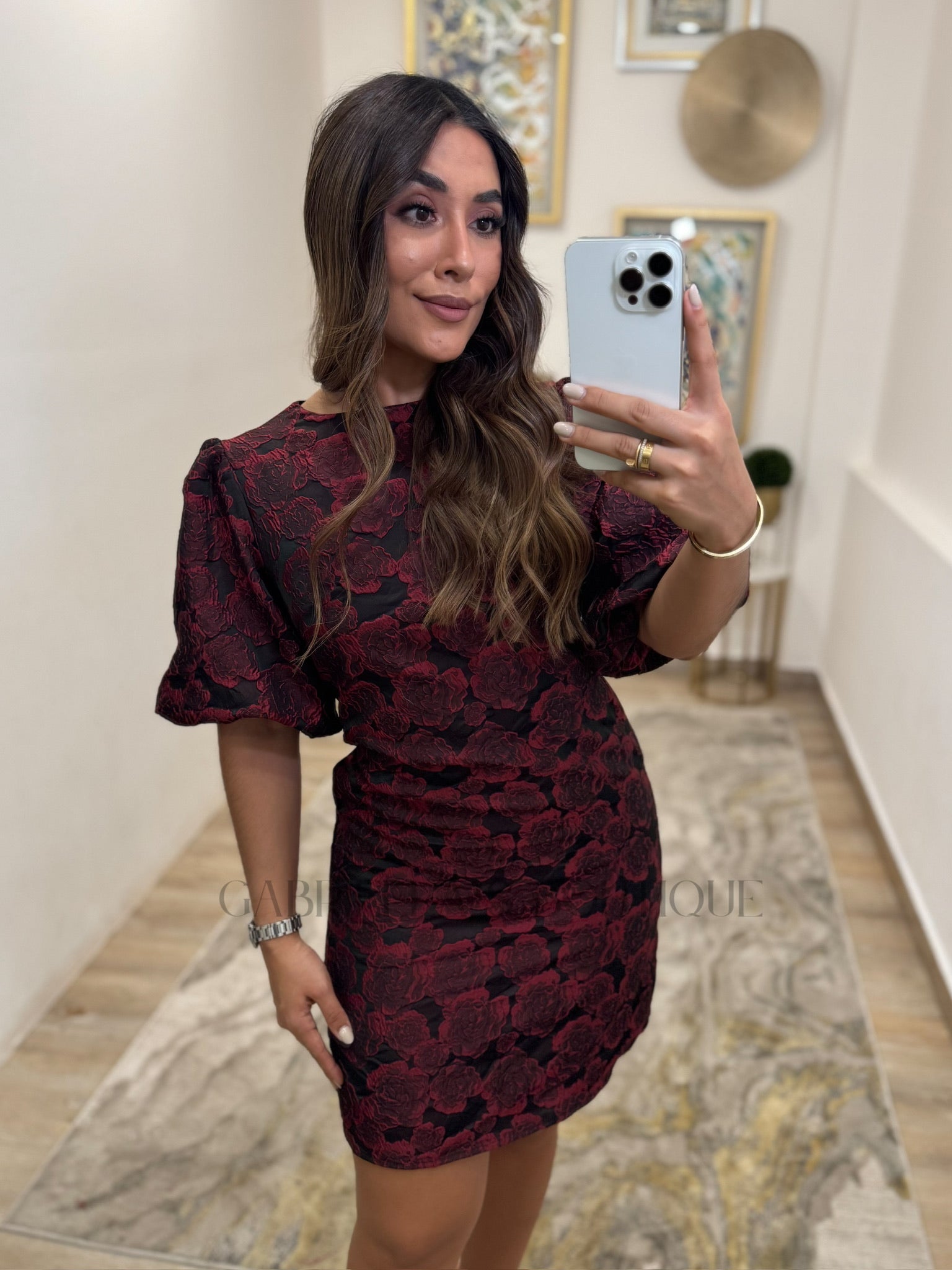 VESTIDO GUINDA