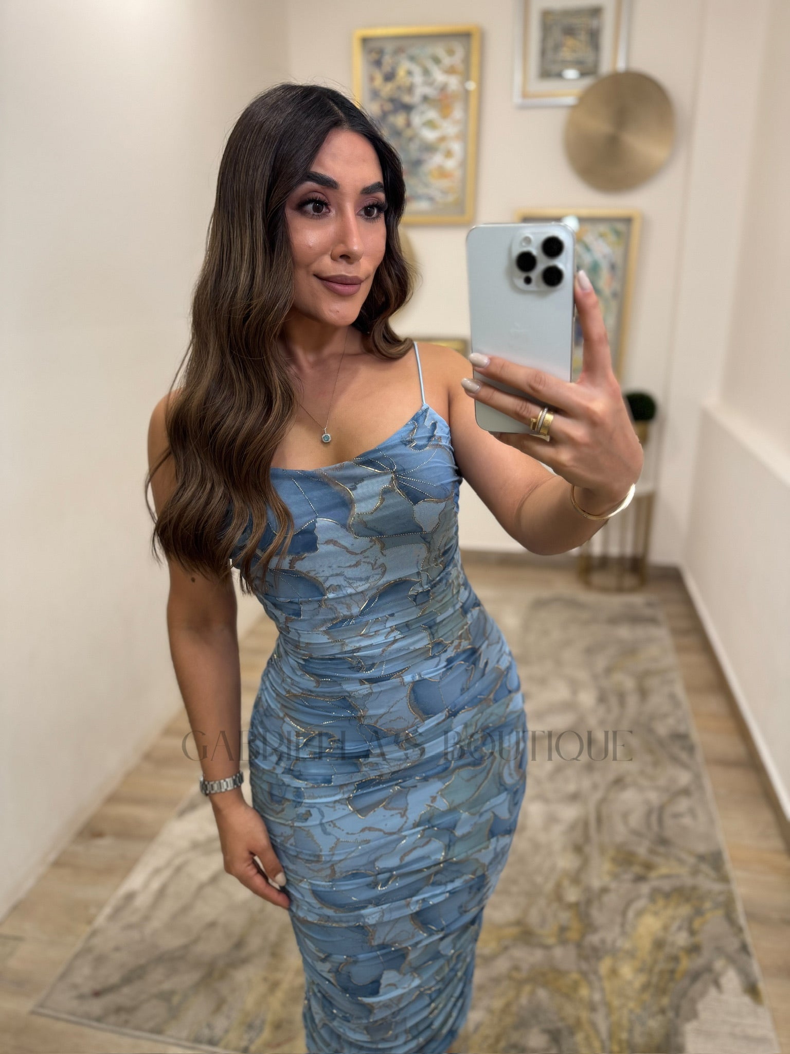 VESTIDO AZUL
