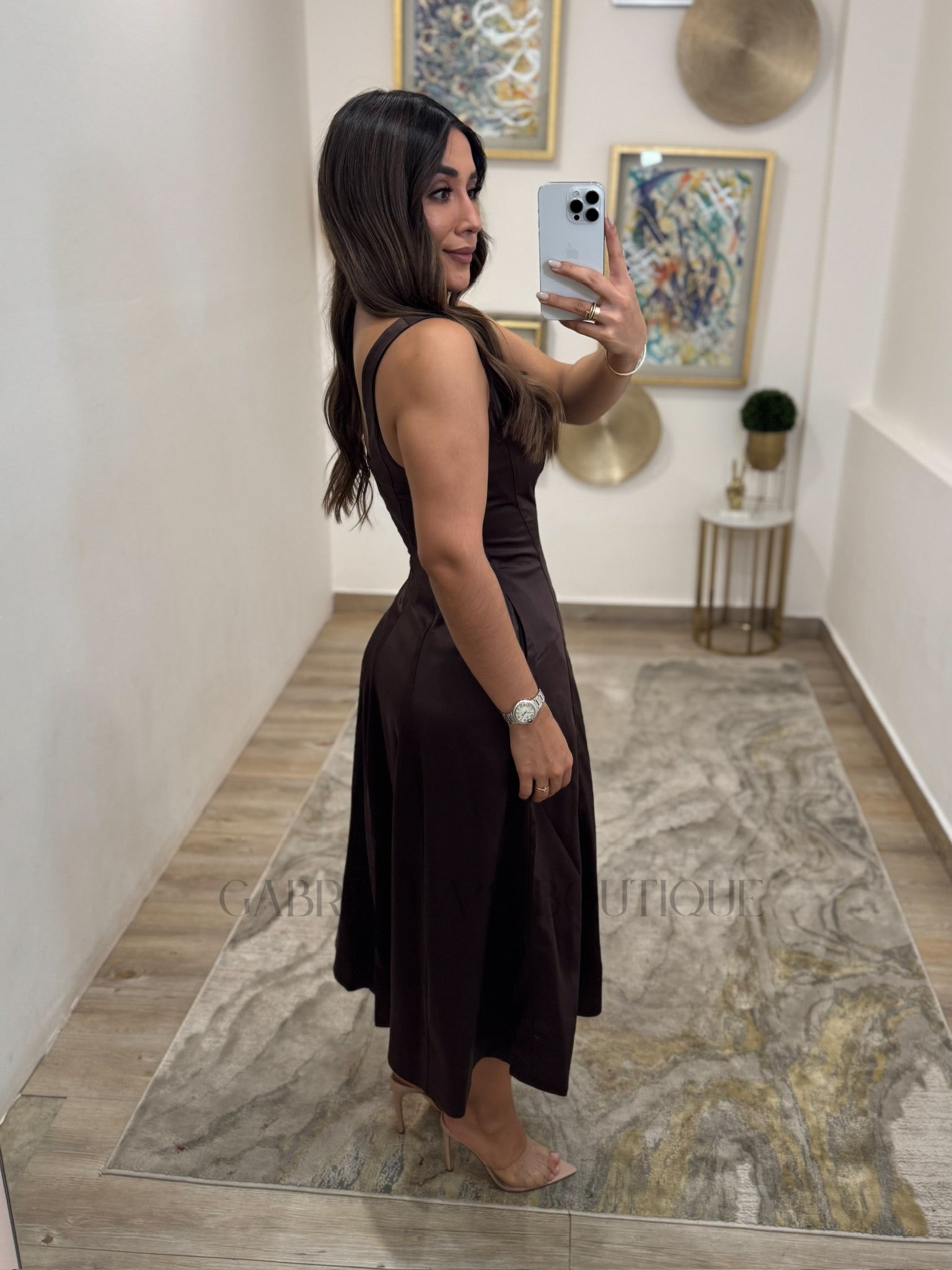 VESTIDO CAFE