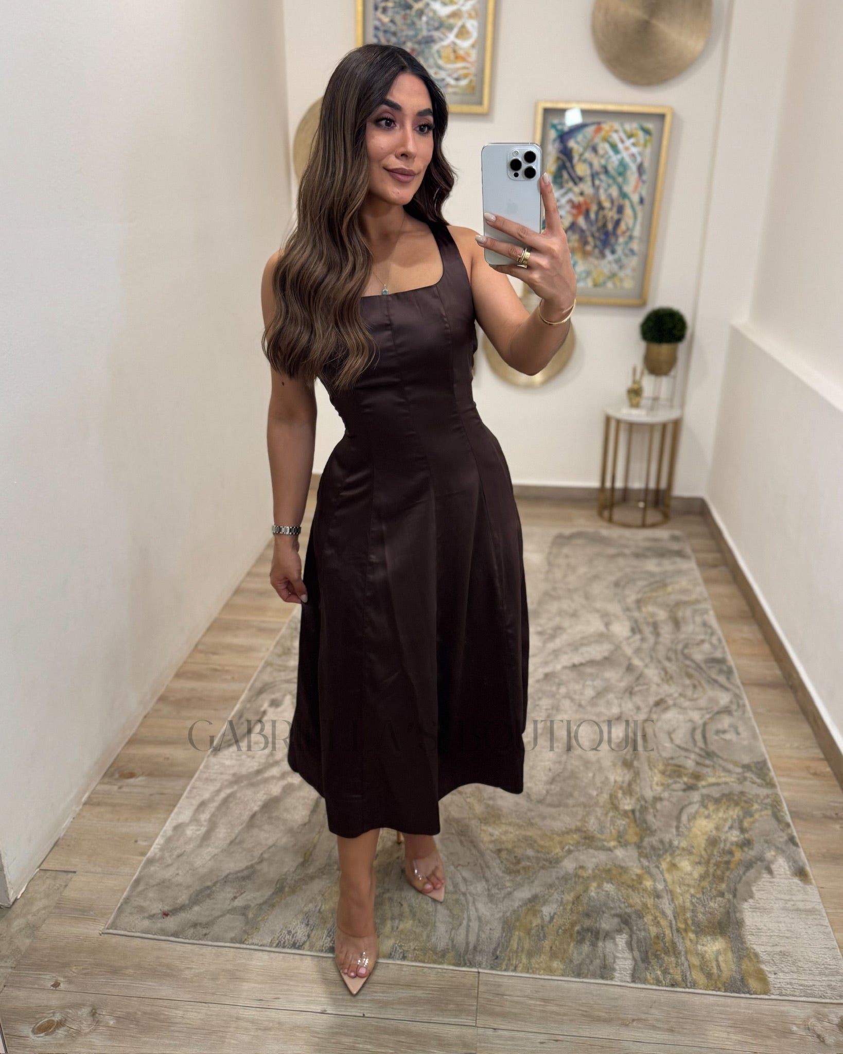VESTIDO CAFE