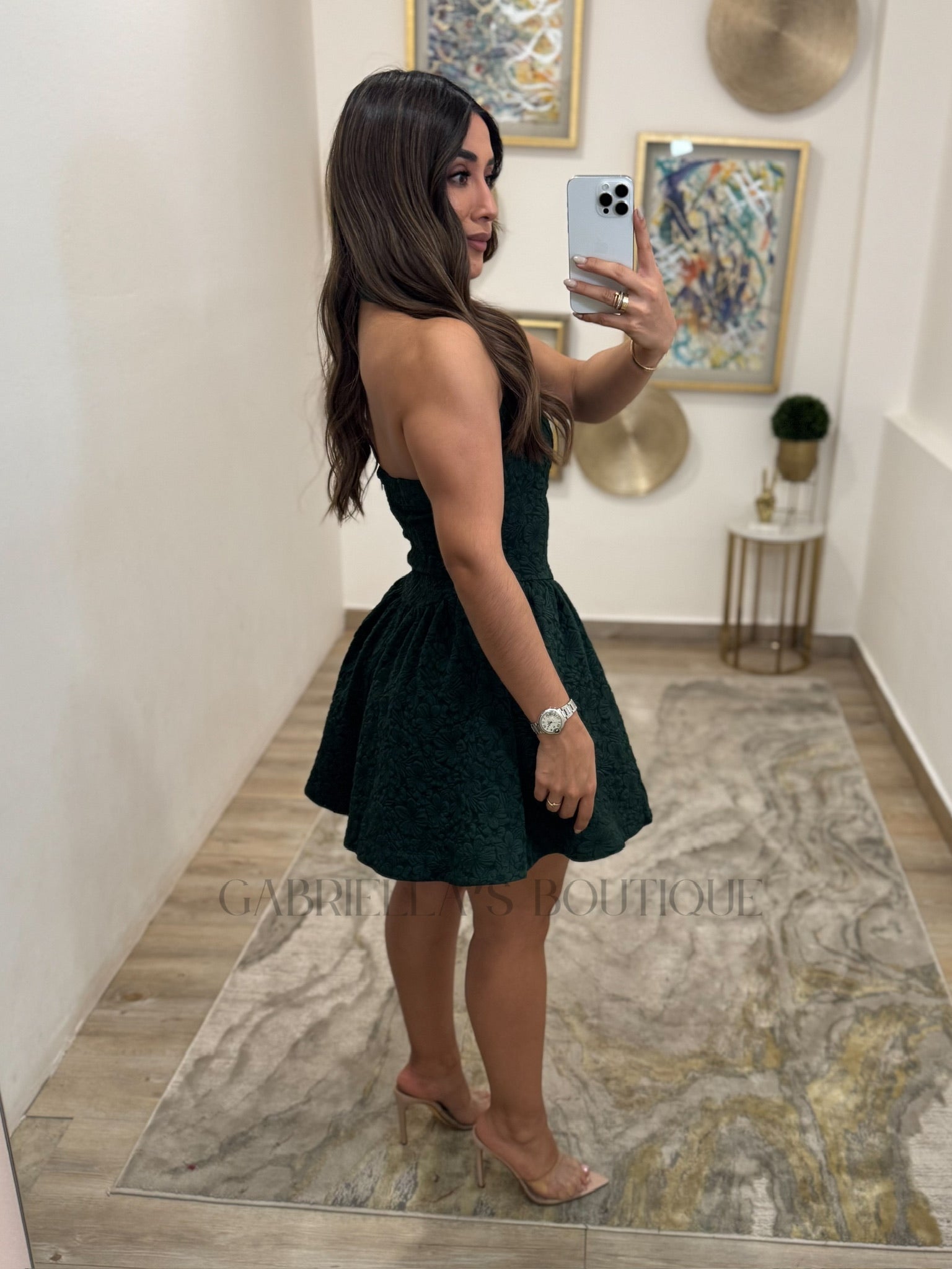 VESTIDO VERDE