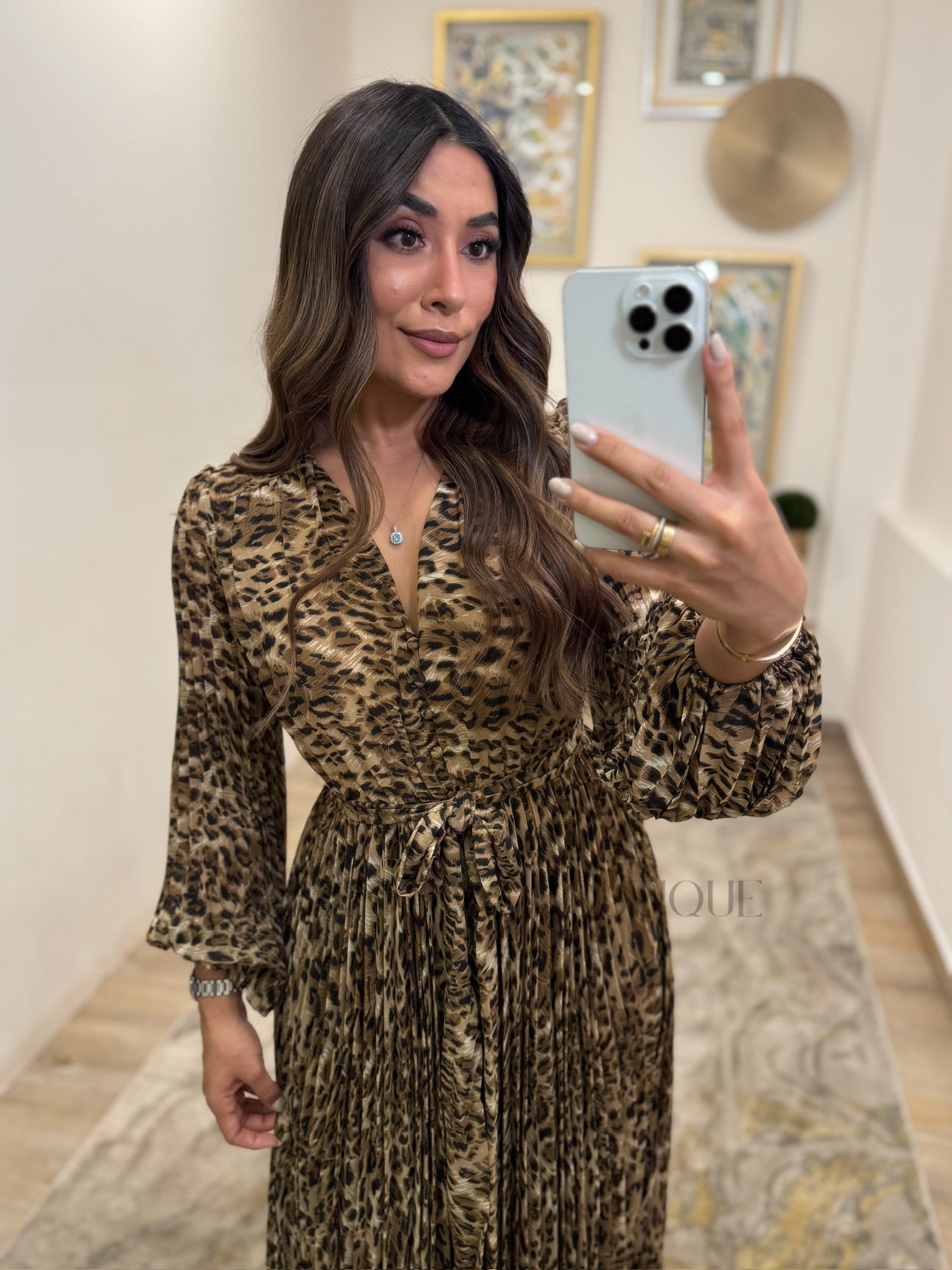 VESTIDO ANIMAL PRINT