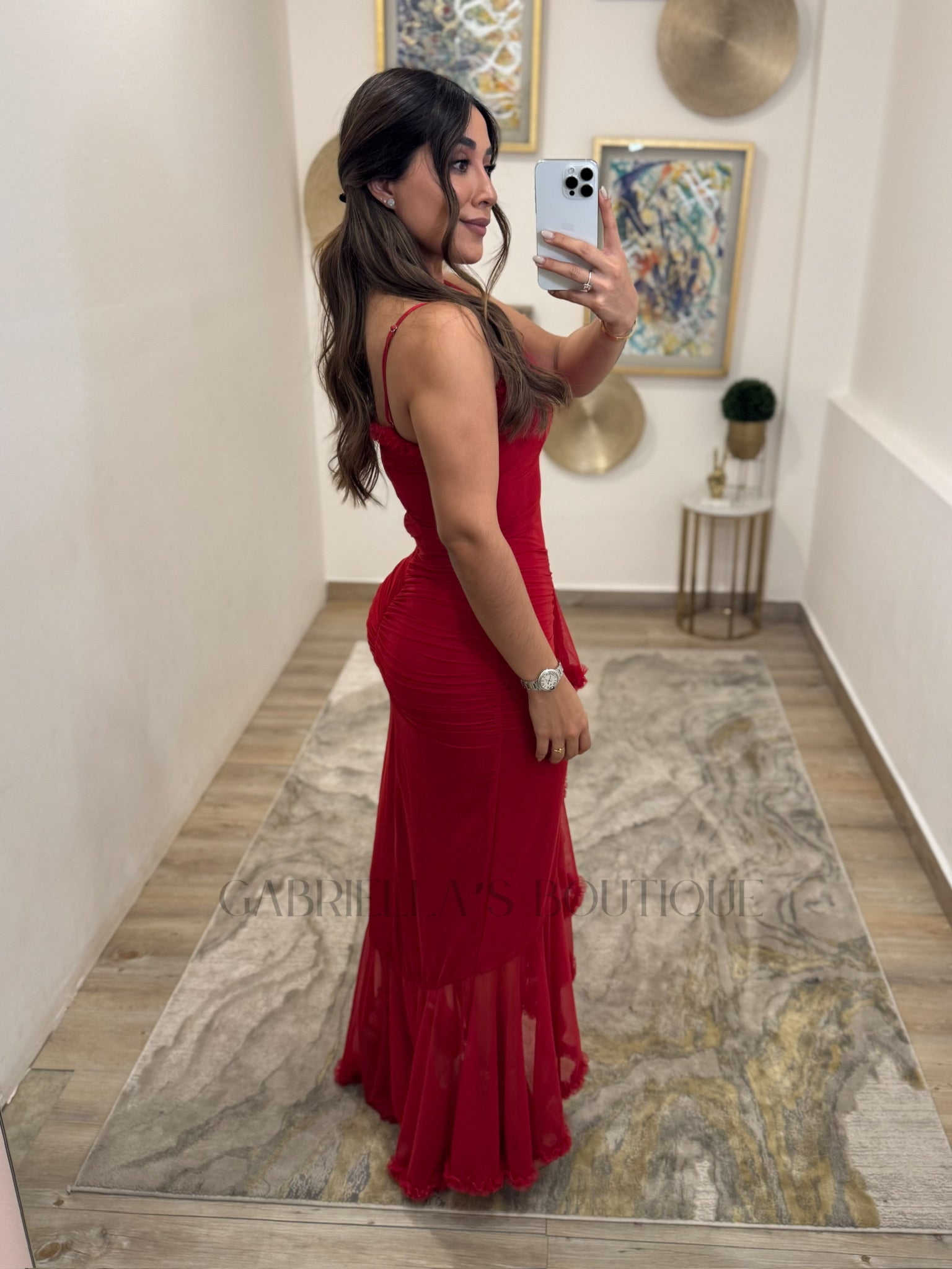 VESTIDO ROJO