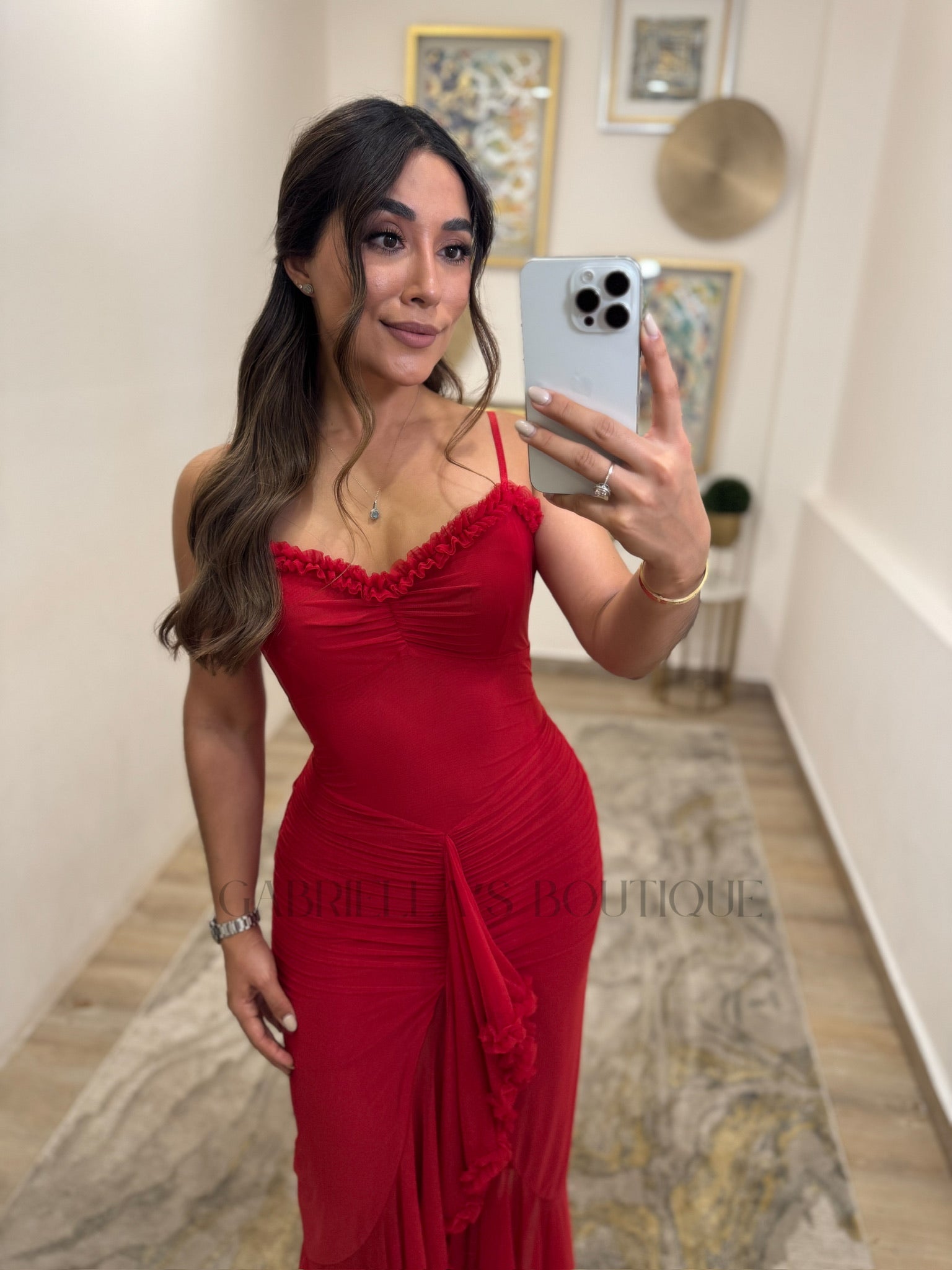 VESTIDO ROJO