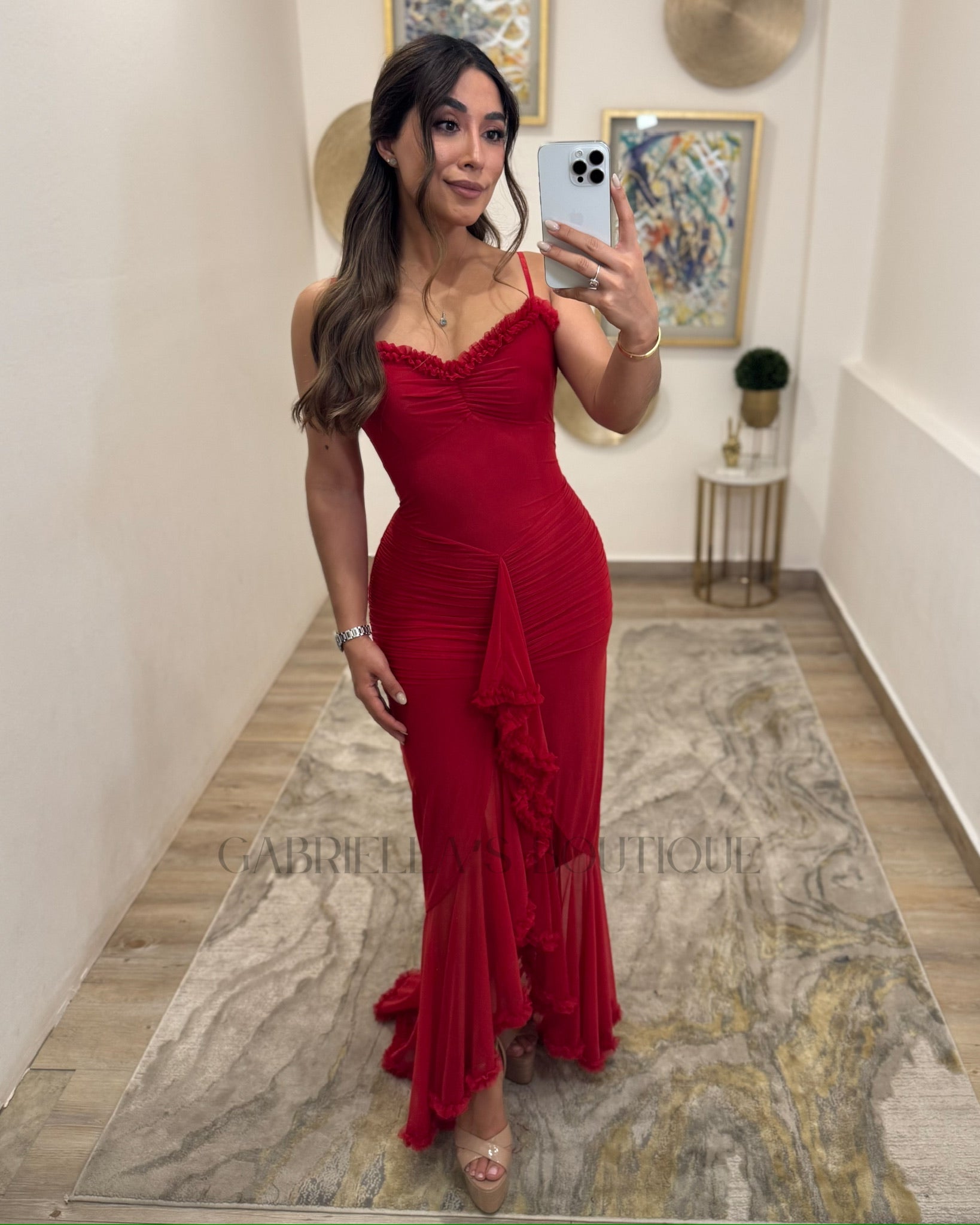 VESTIDO ROJO