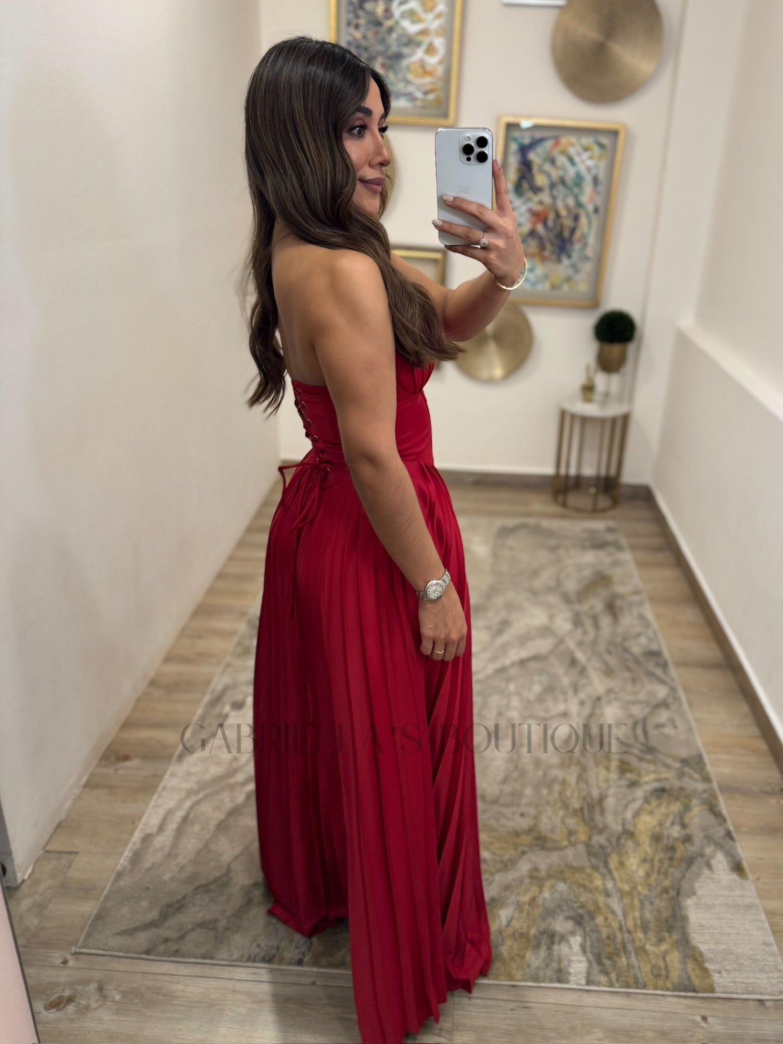 VESTIDO ROJO