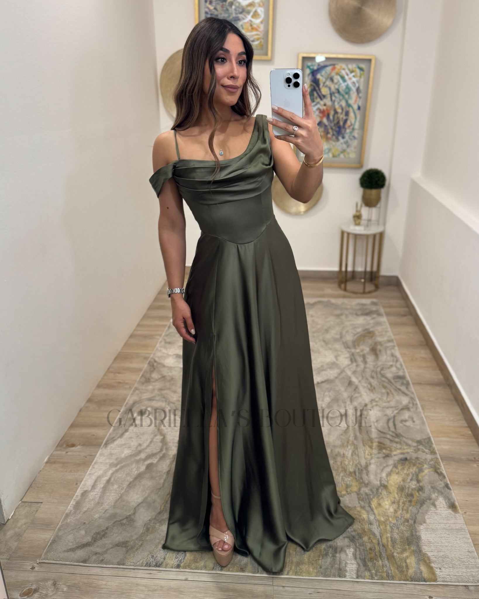 VESTIDO VERDE