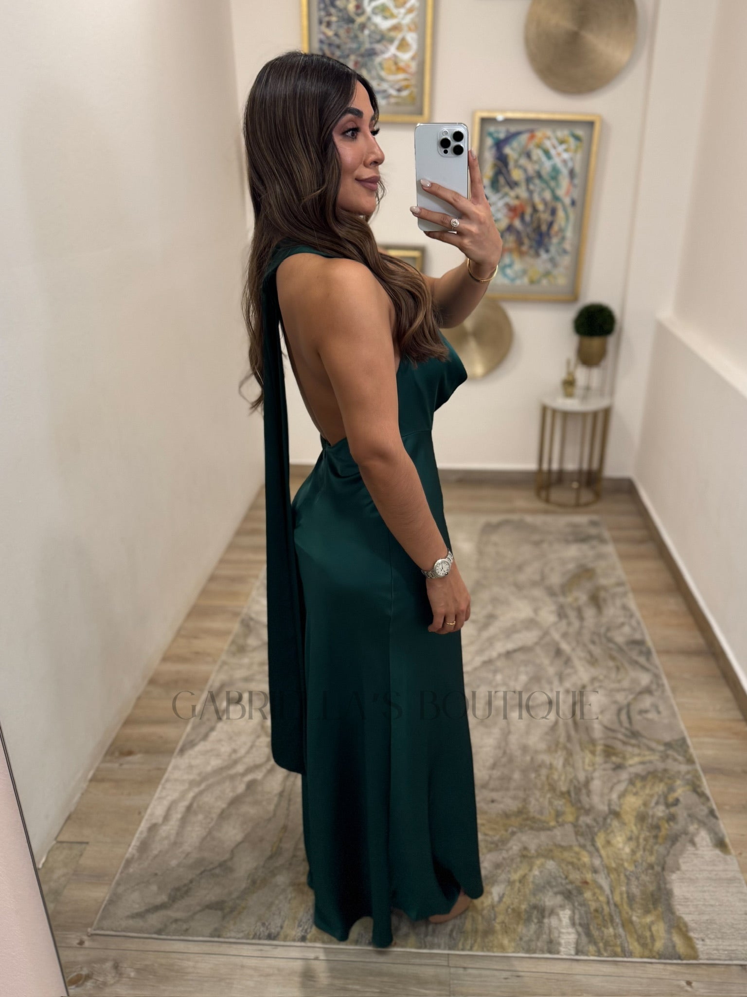 VESTIDO VERDE