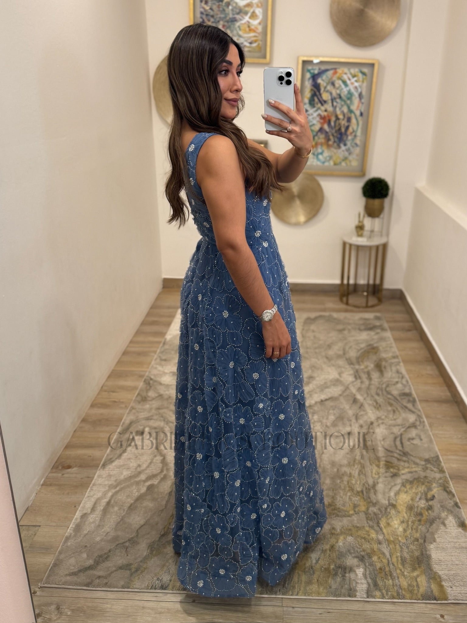VESTIDO AZUL