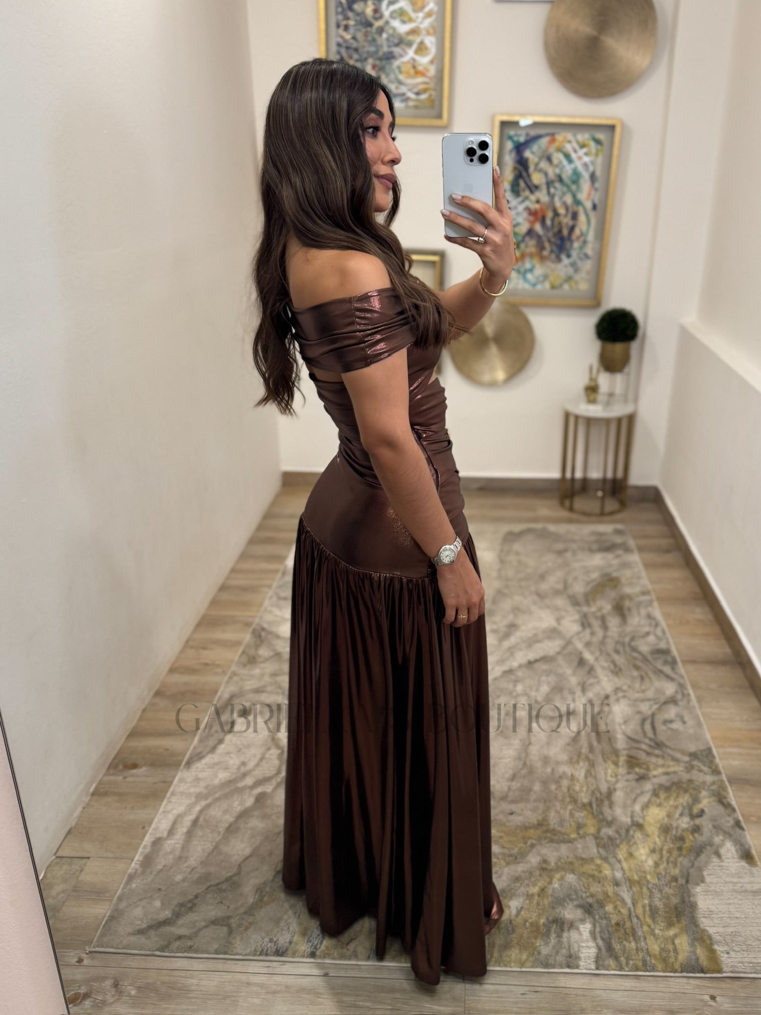 VESTIDO CAFÉ