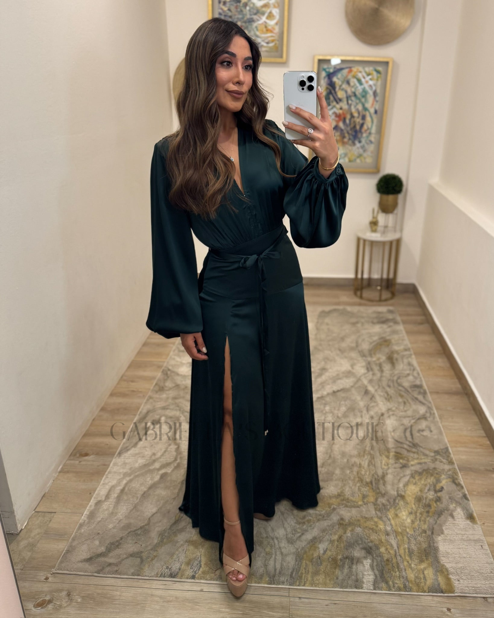 VESTIDO VERDE