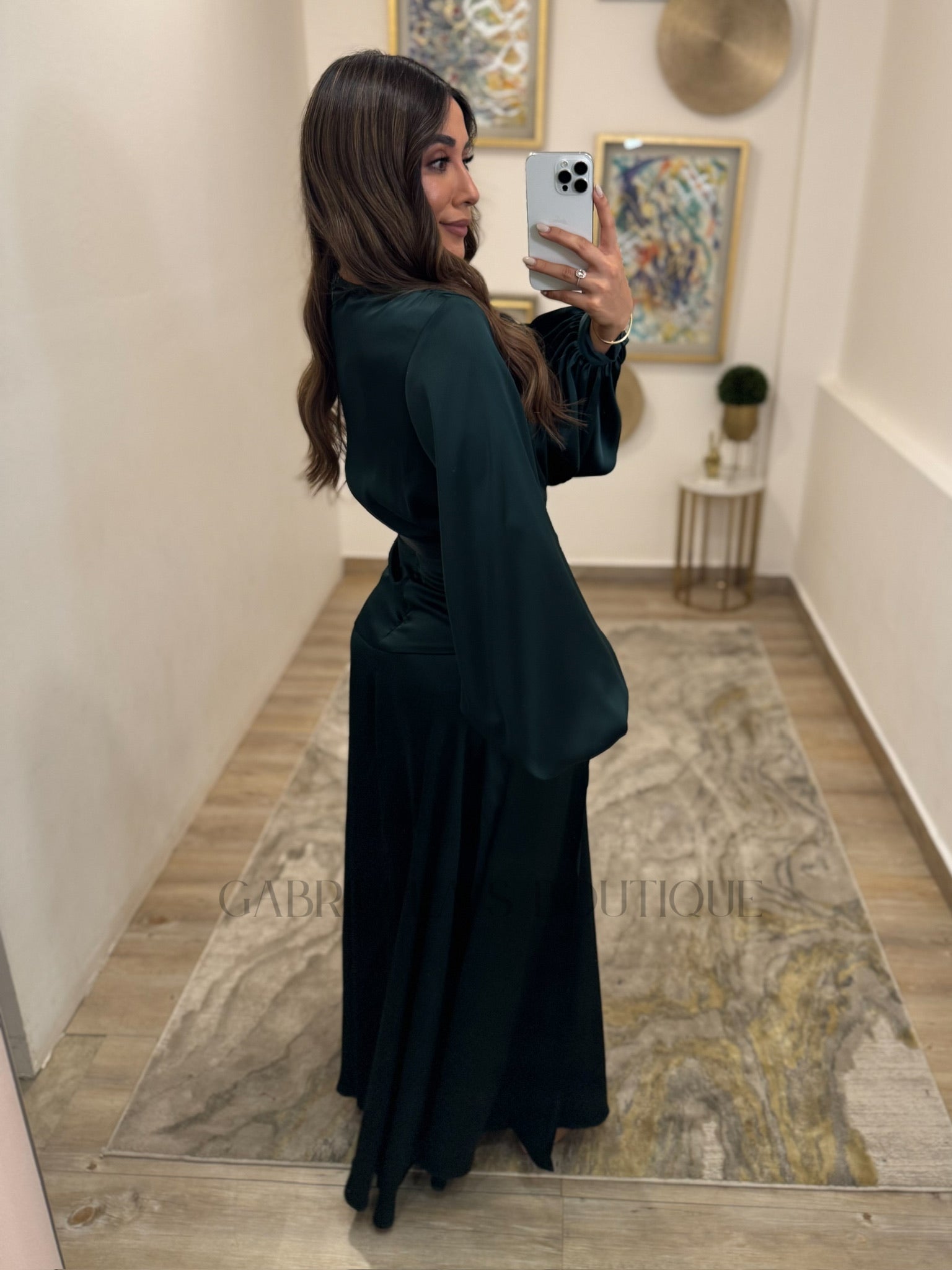 VESTIDO VERDE