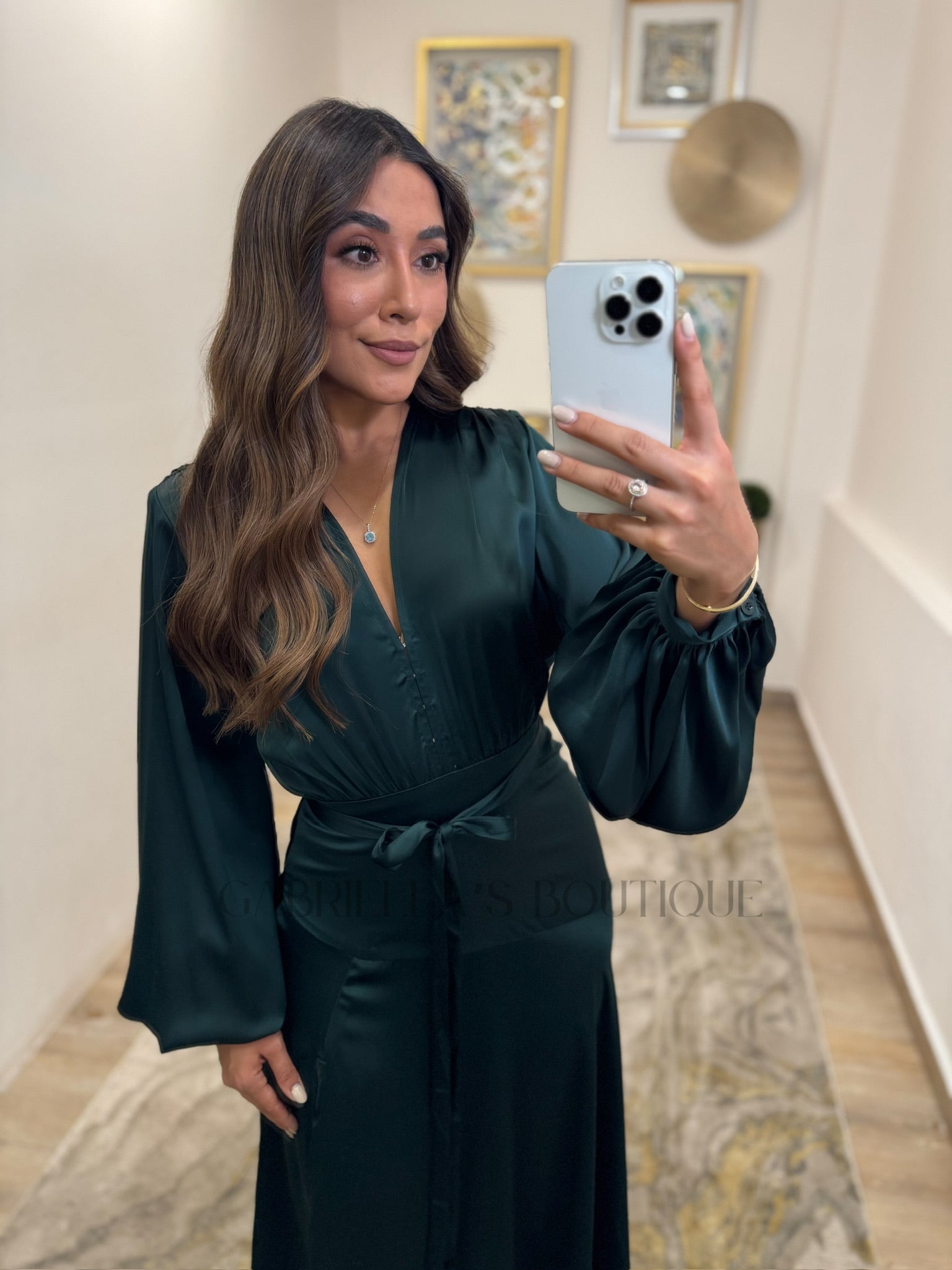VESTIDO VERDE