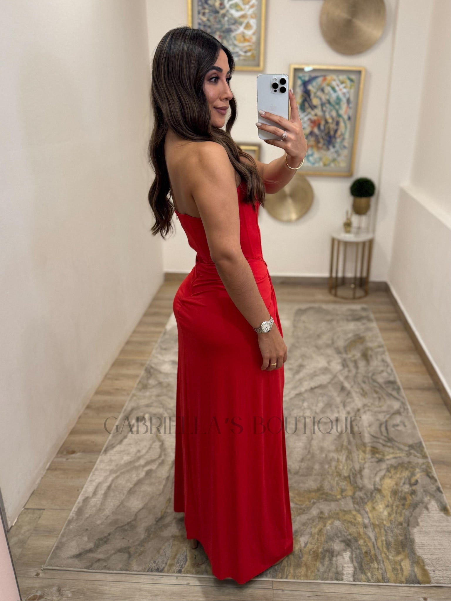 VESTIDO ROJO