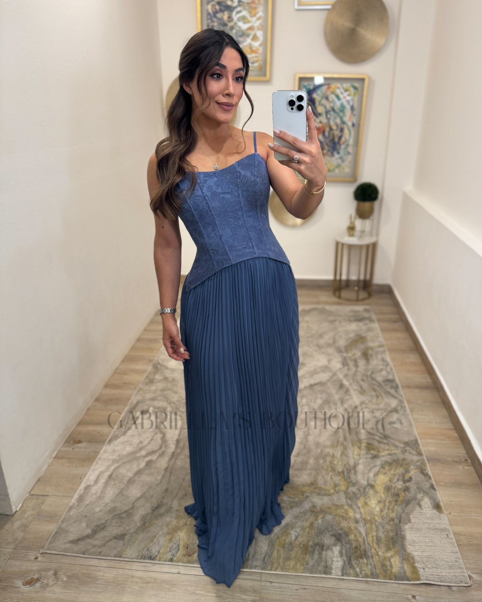 VESTIDO AZUL