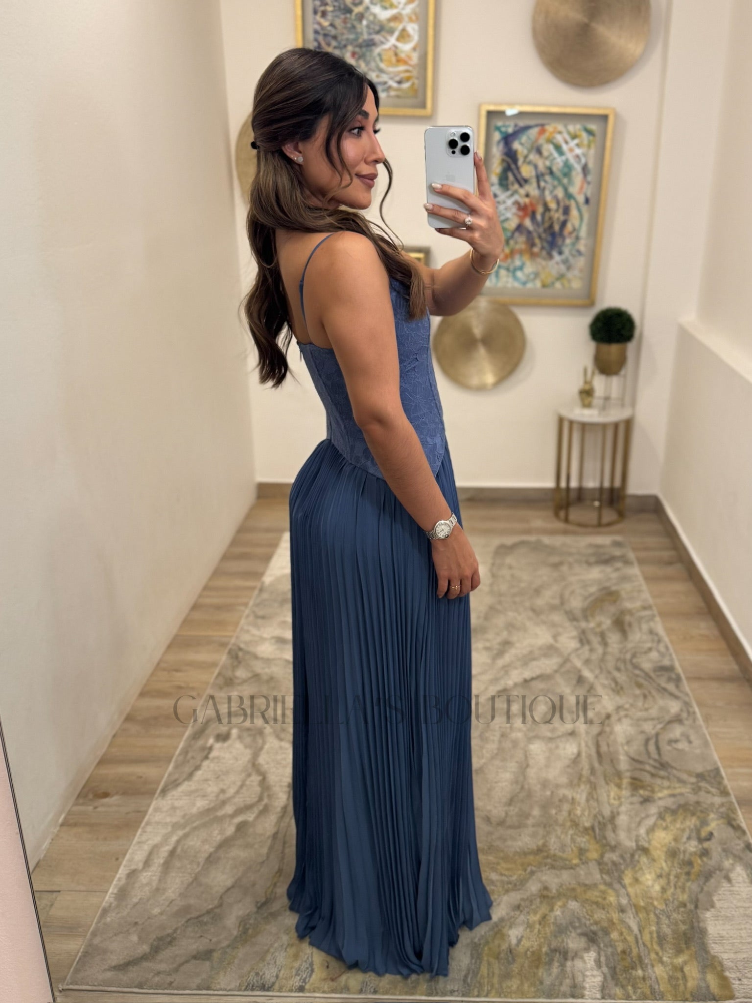 VESTIDO AZUL