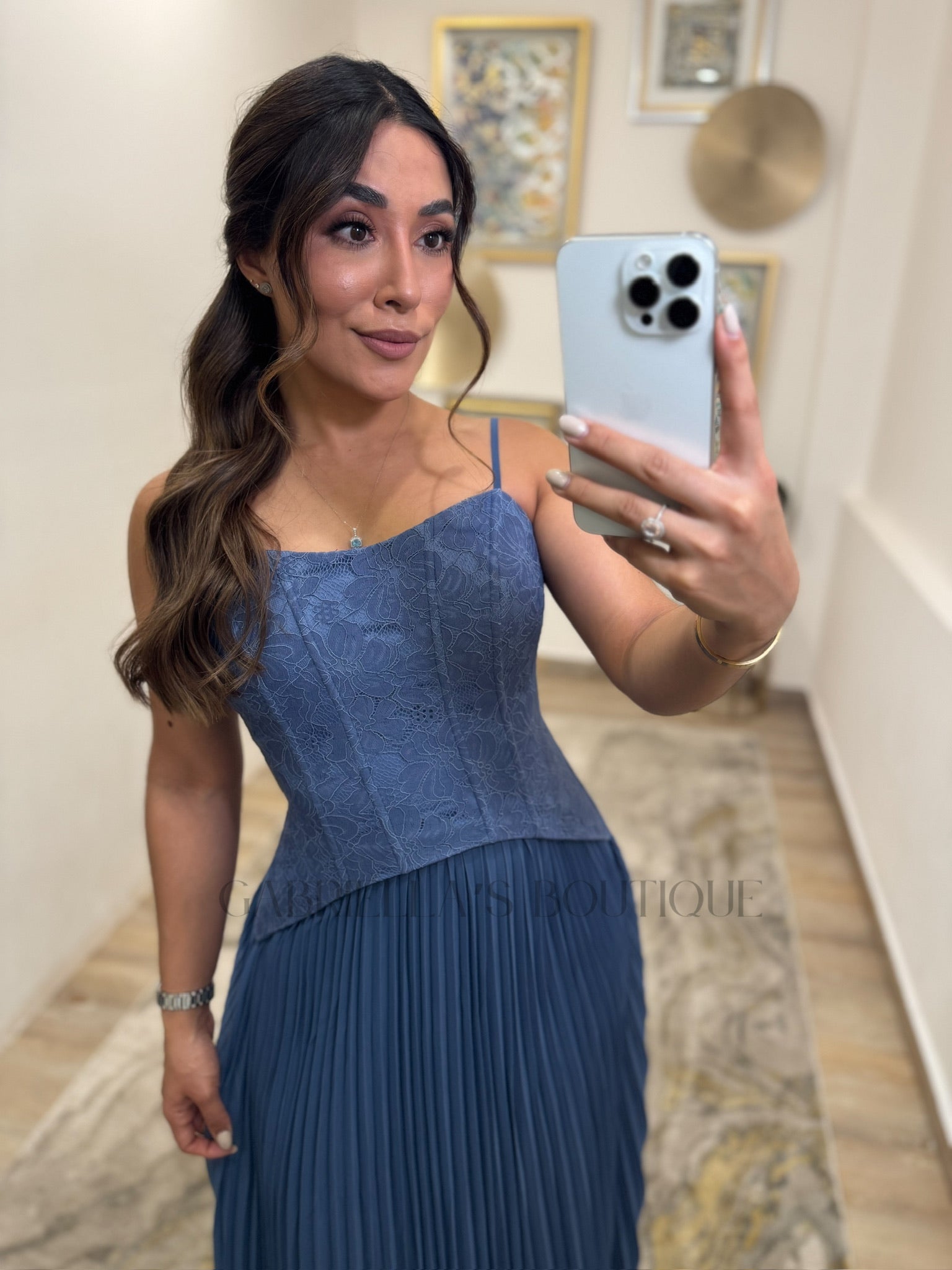 VESTIDO AZUL