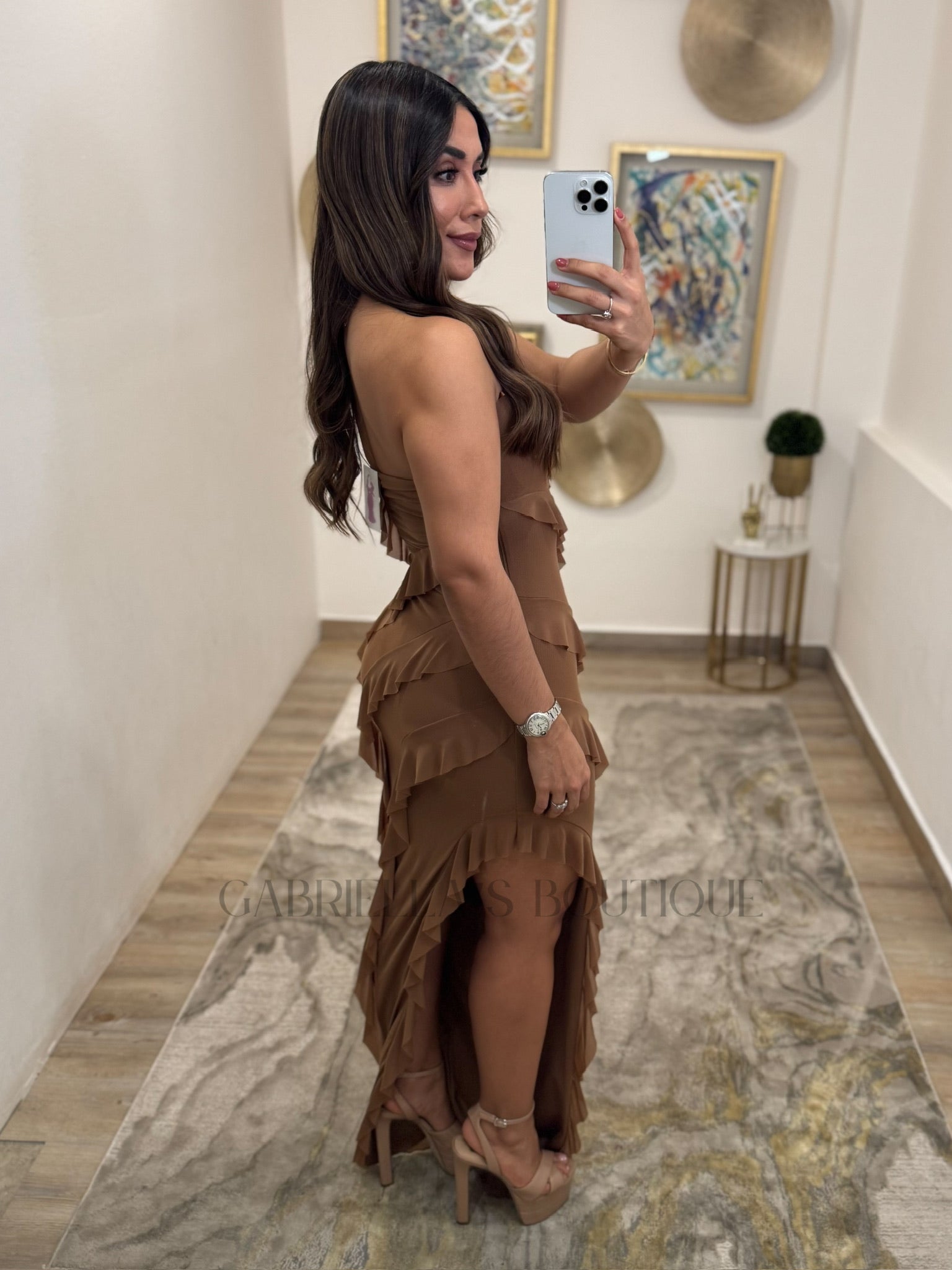 VESTIDO CAFE